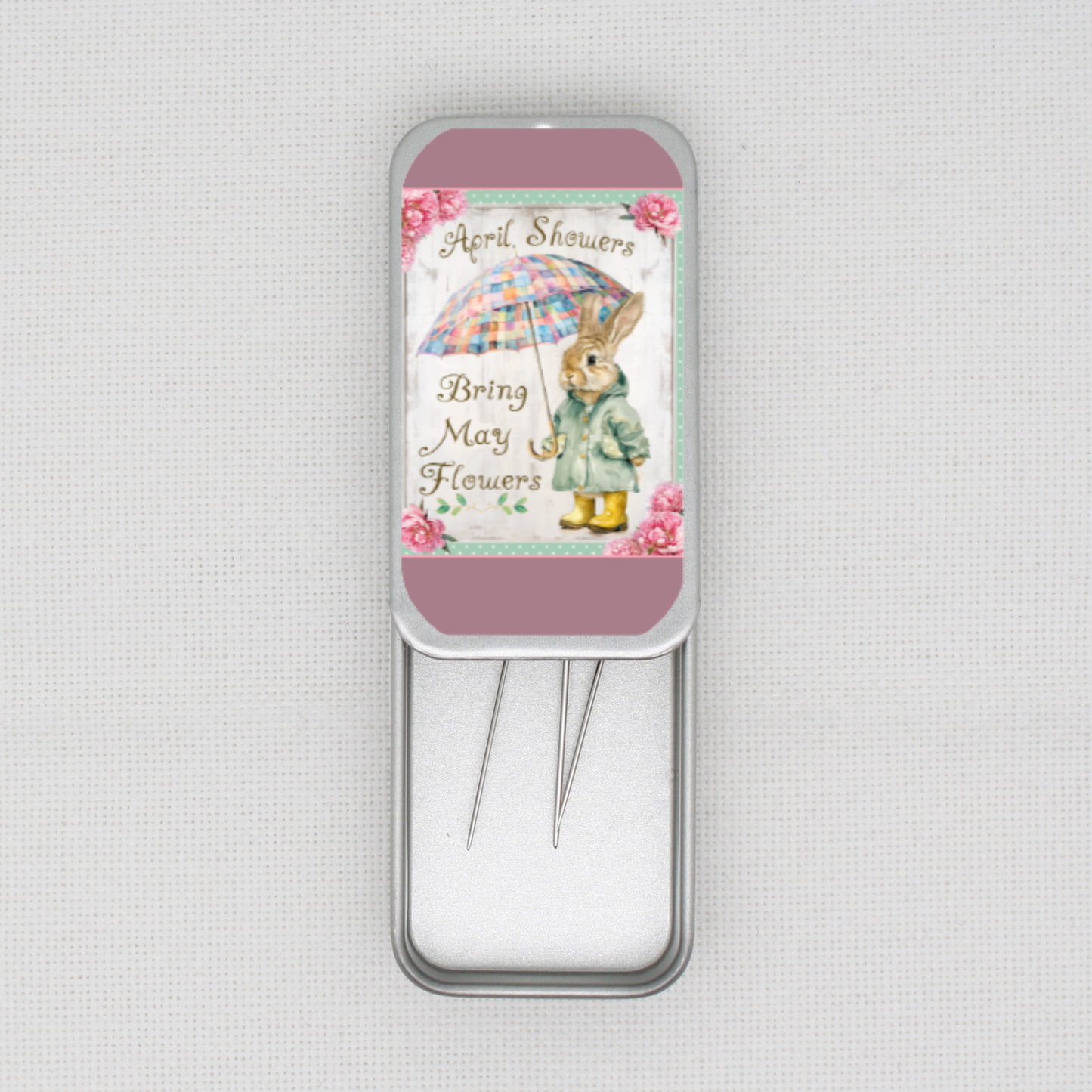 April Showers Needle Tin