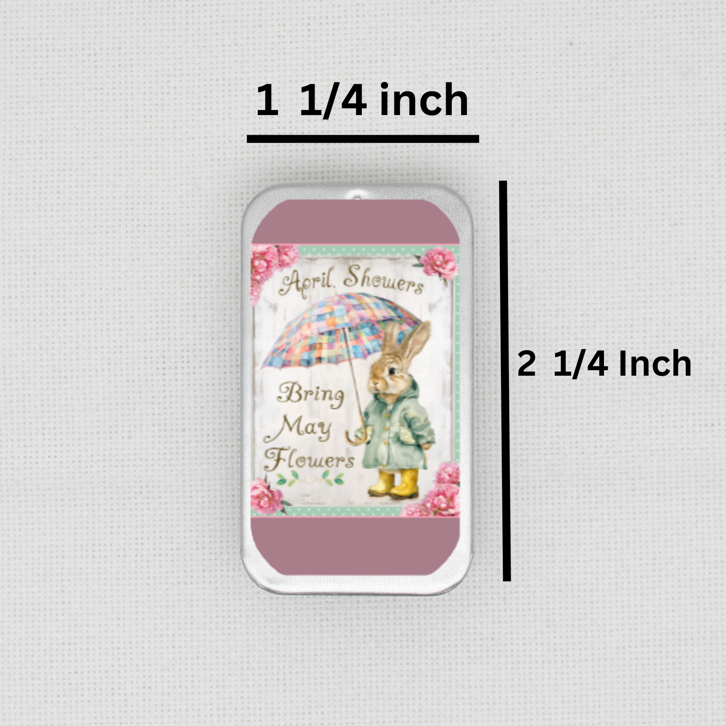 April Showers Needle Tin