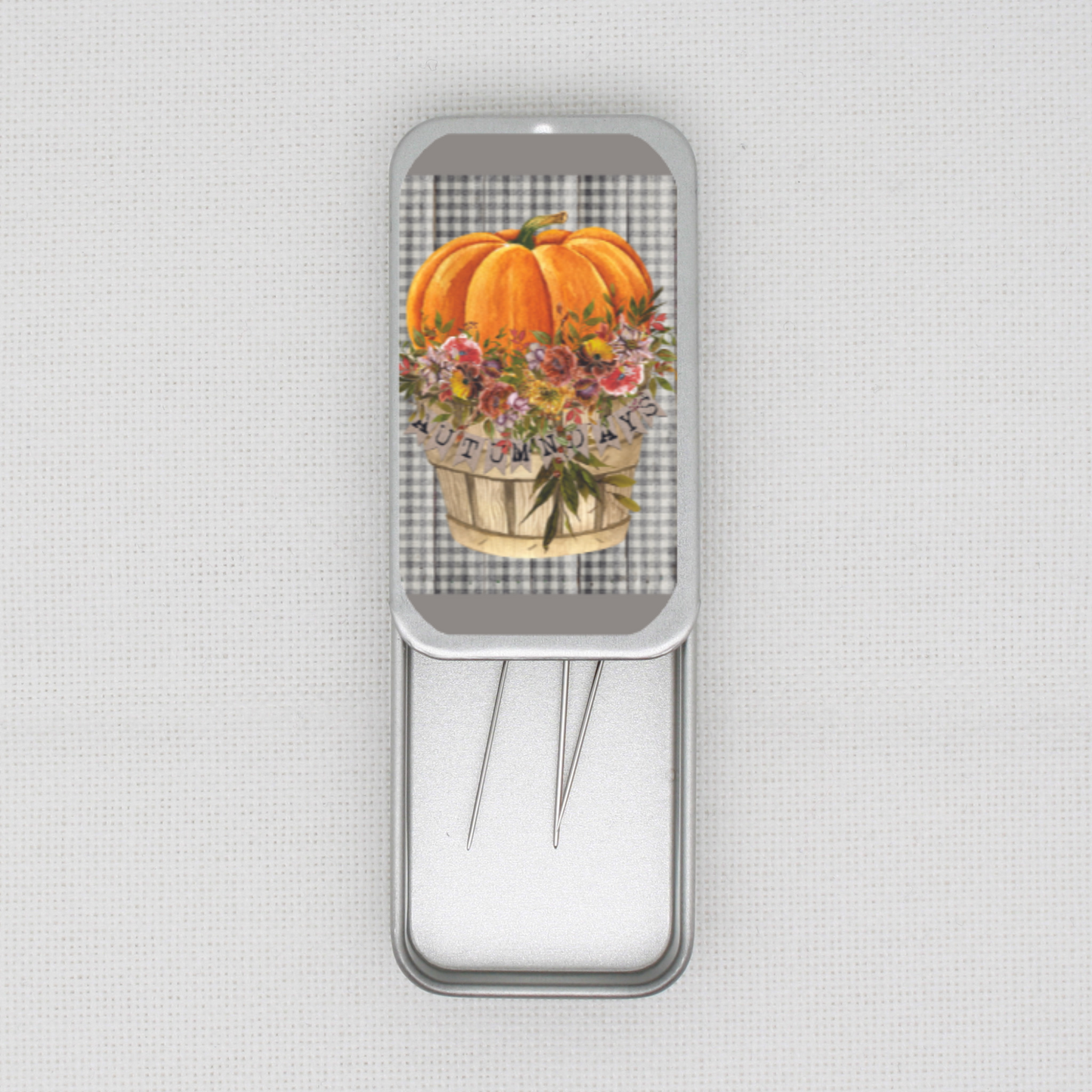 Autumn Days Needle Tin