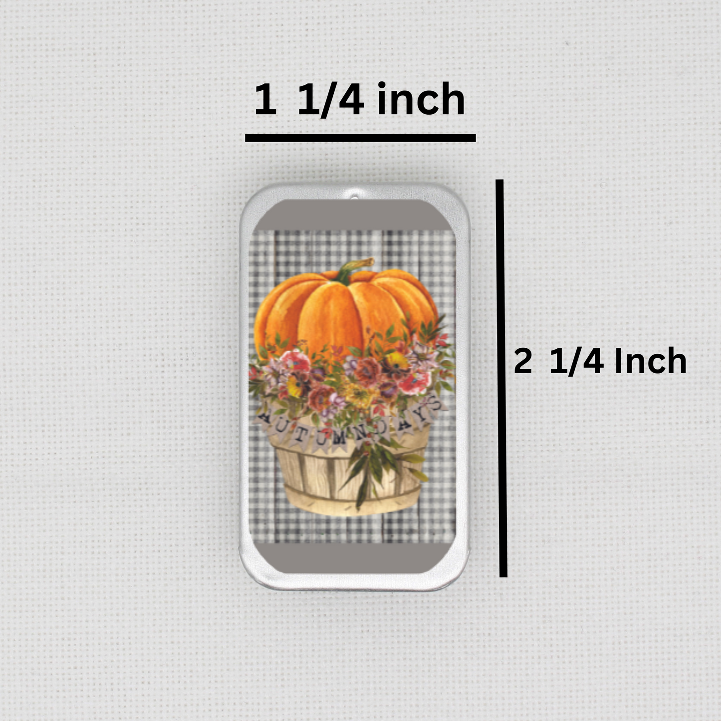 Autumn Days Needle Tin