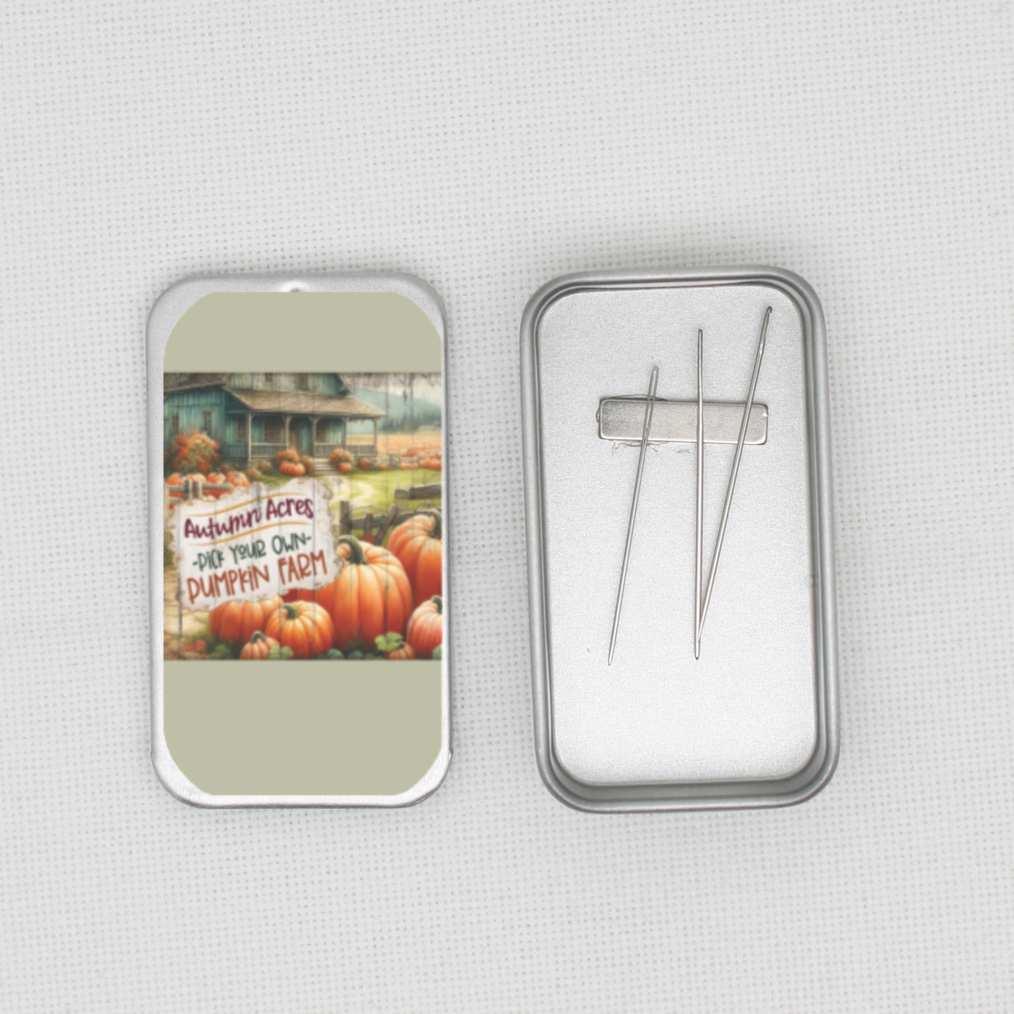 Autumn Acres Needle Tin
