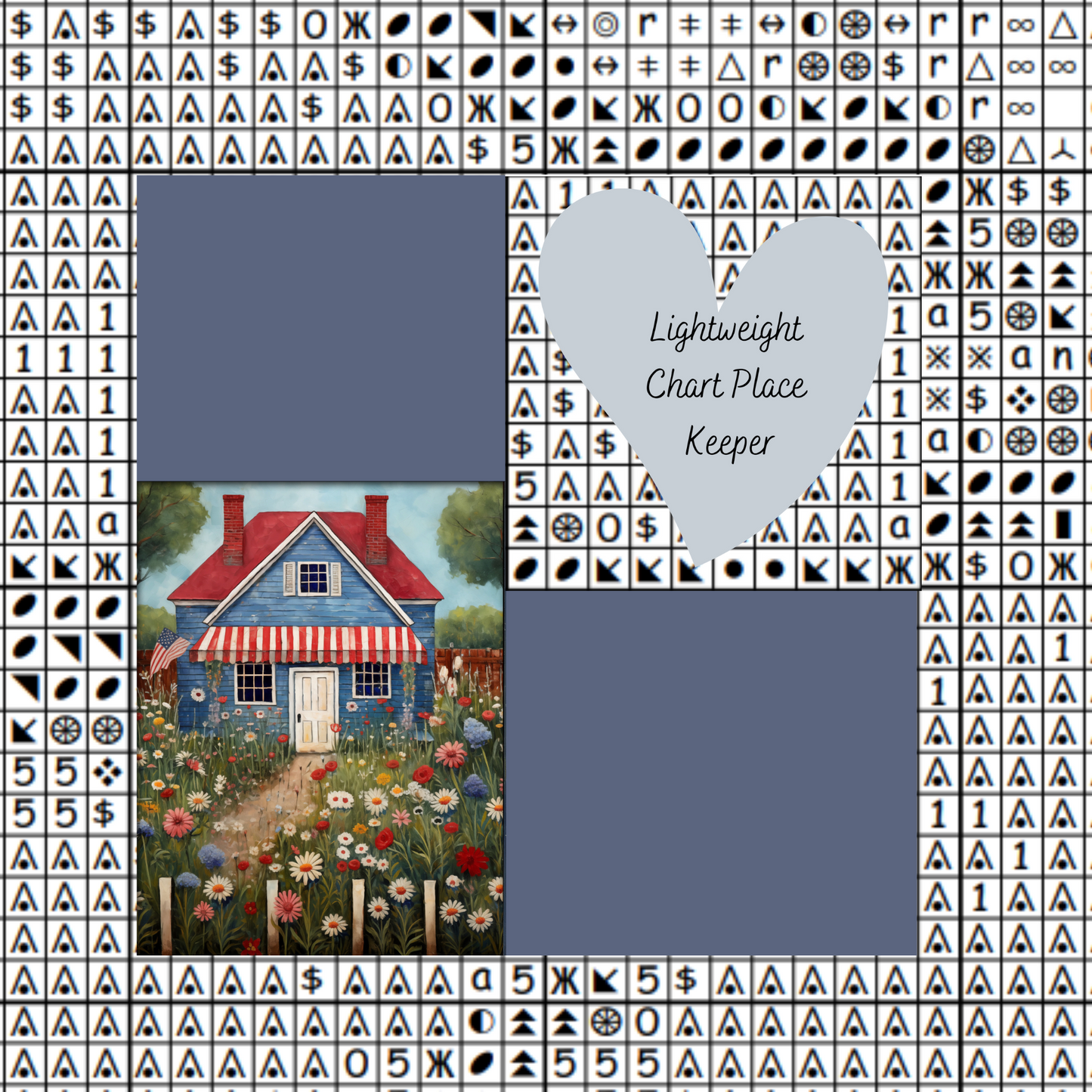 Summer House Chart Place Keeper