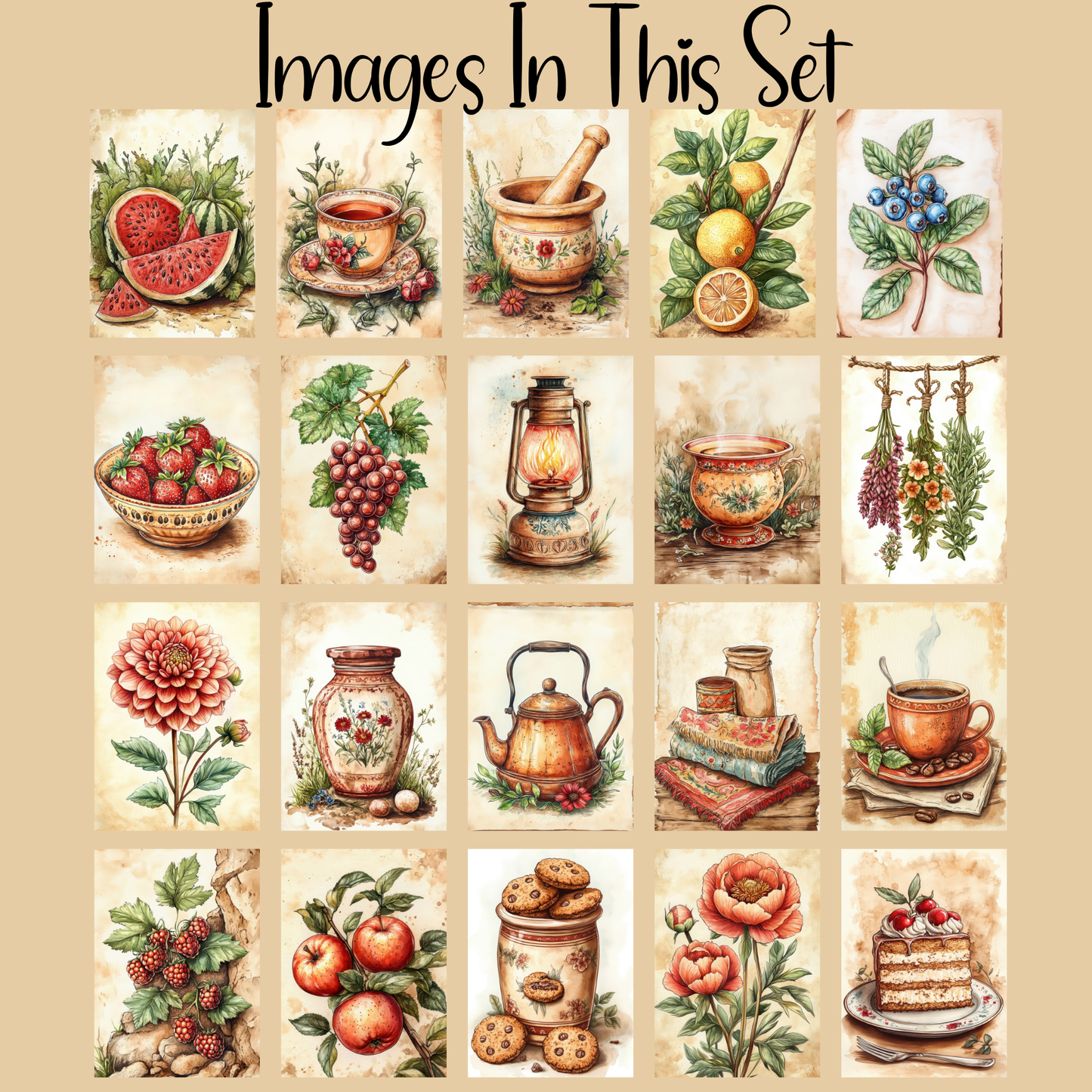 Summer Things Floss Cards- Pack Of 20 Cards