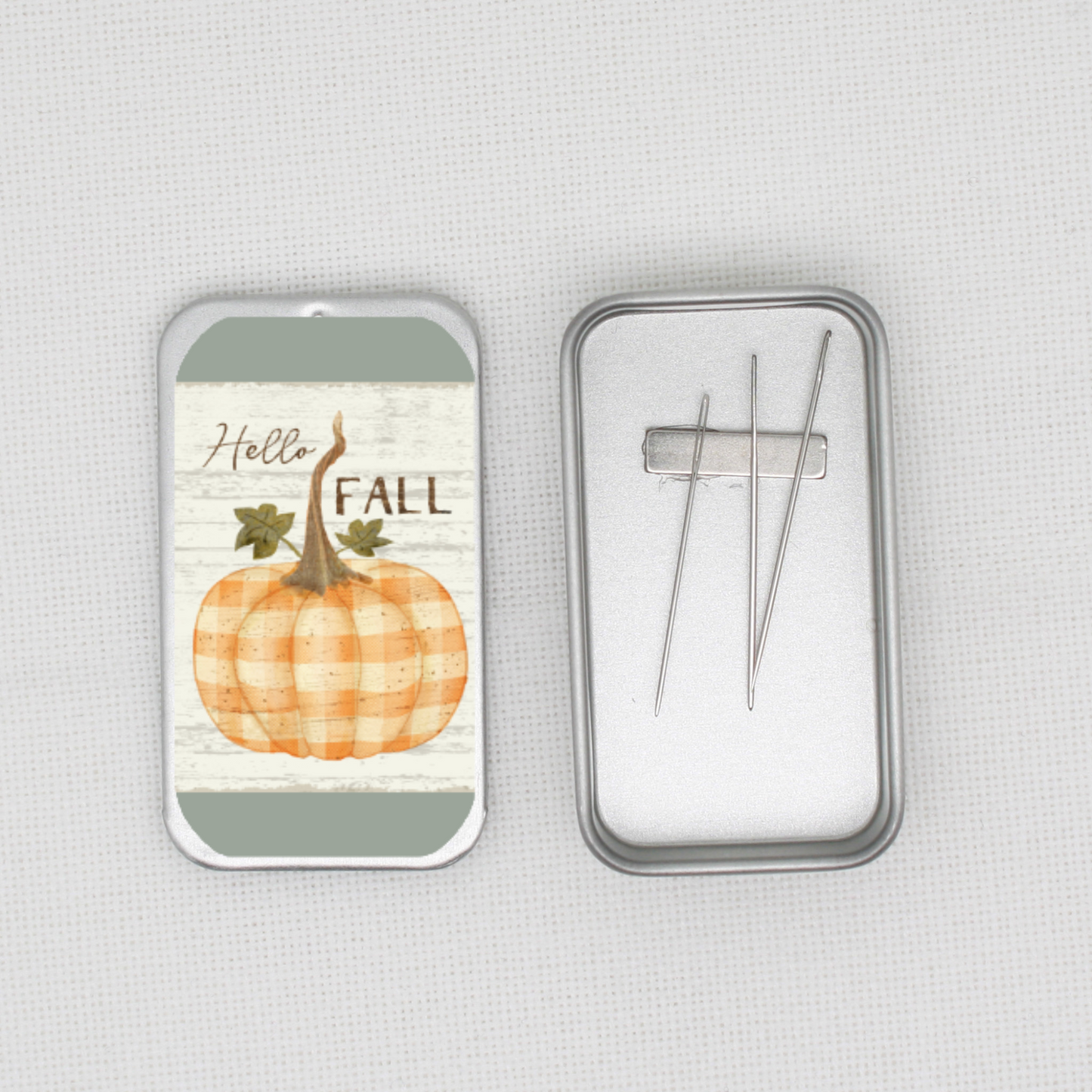 Hello Fall Needle Tin