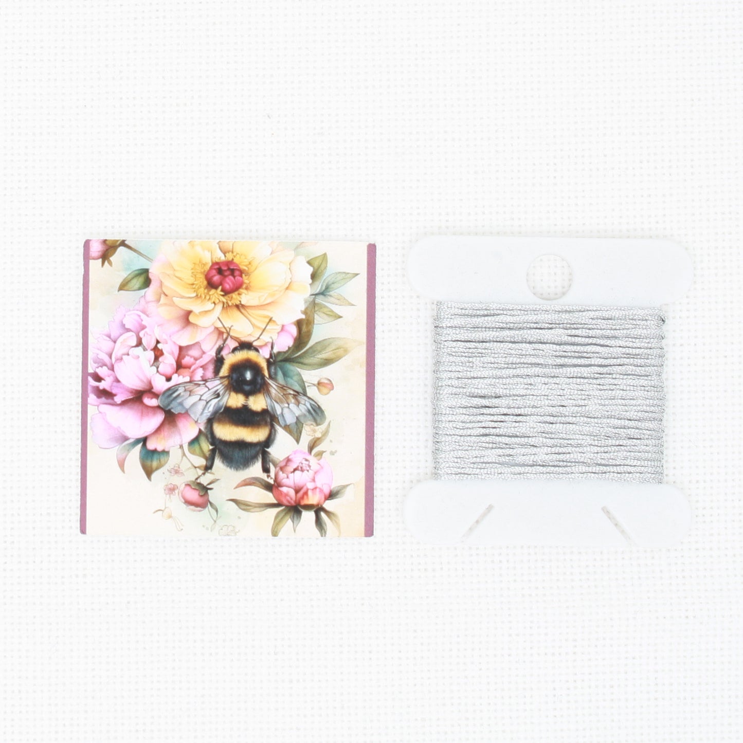 Bee And Flowers Needle Minder