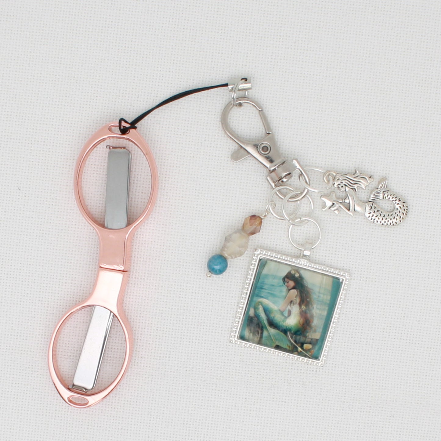 Copper Fold Up Scissors Embroidery Scissors