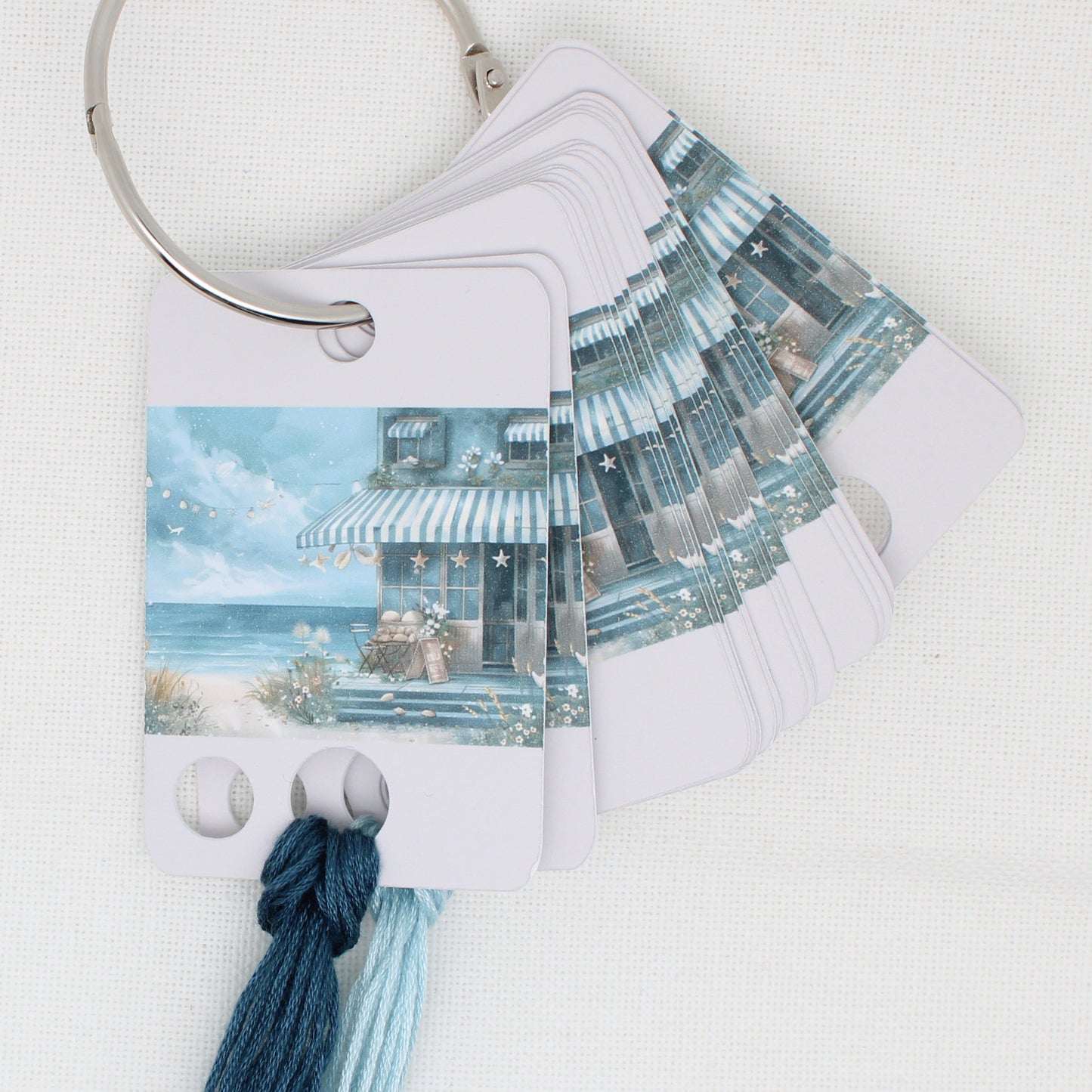 Beach Cafe Floss Cards- Pack Of 20 Cards