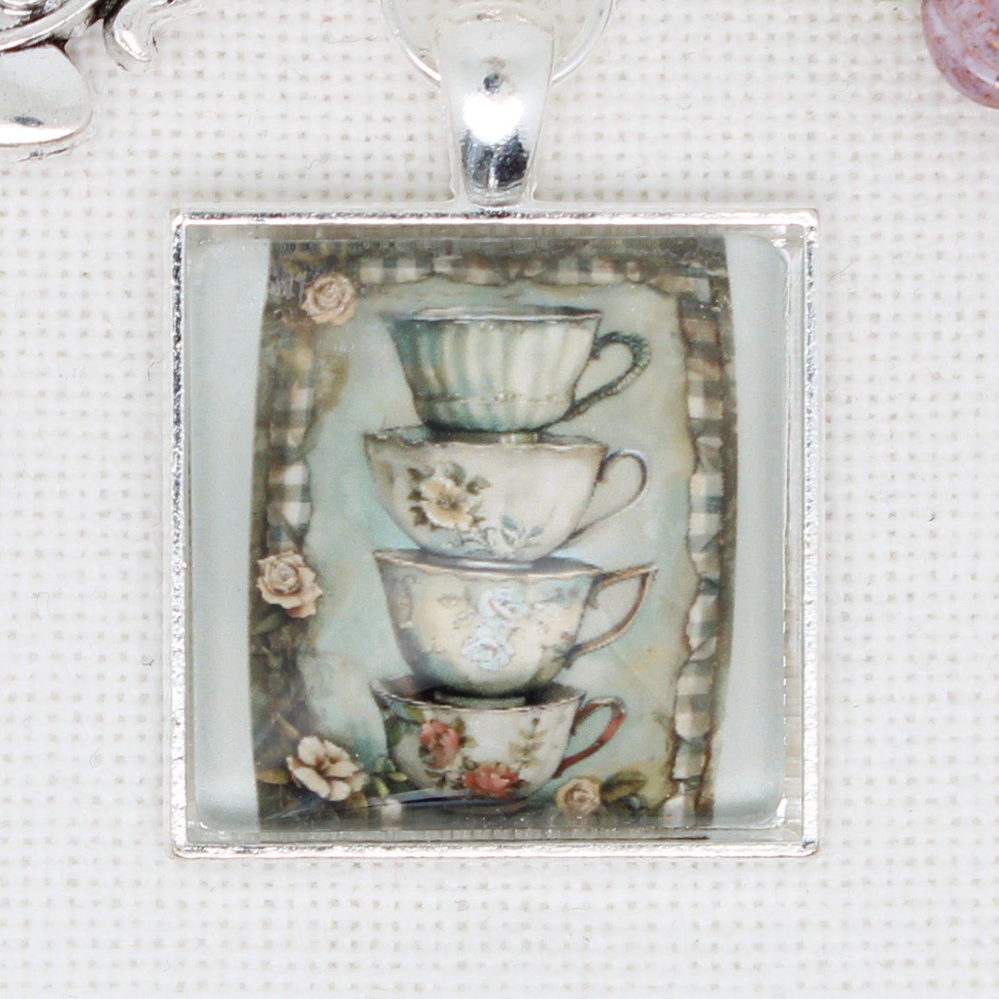 Teacups Floss Ring