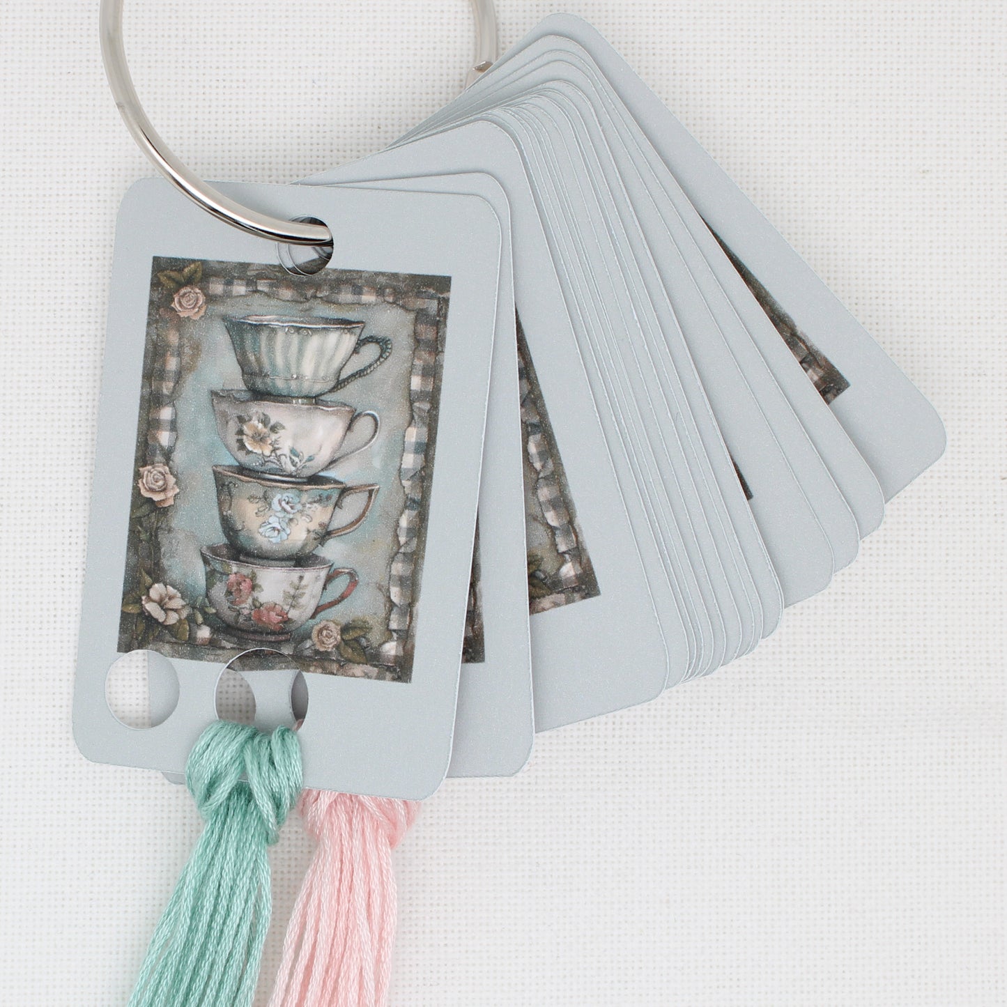 Teacups Floss Cards- Pack Of 20 Cards