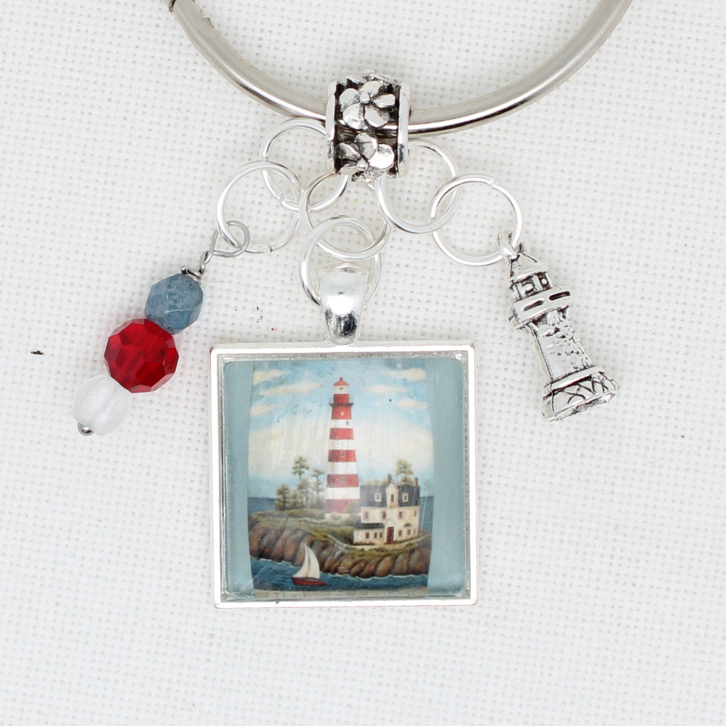 This Land Is Your Land Lighthouse Floss Ring