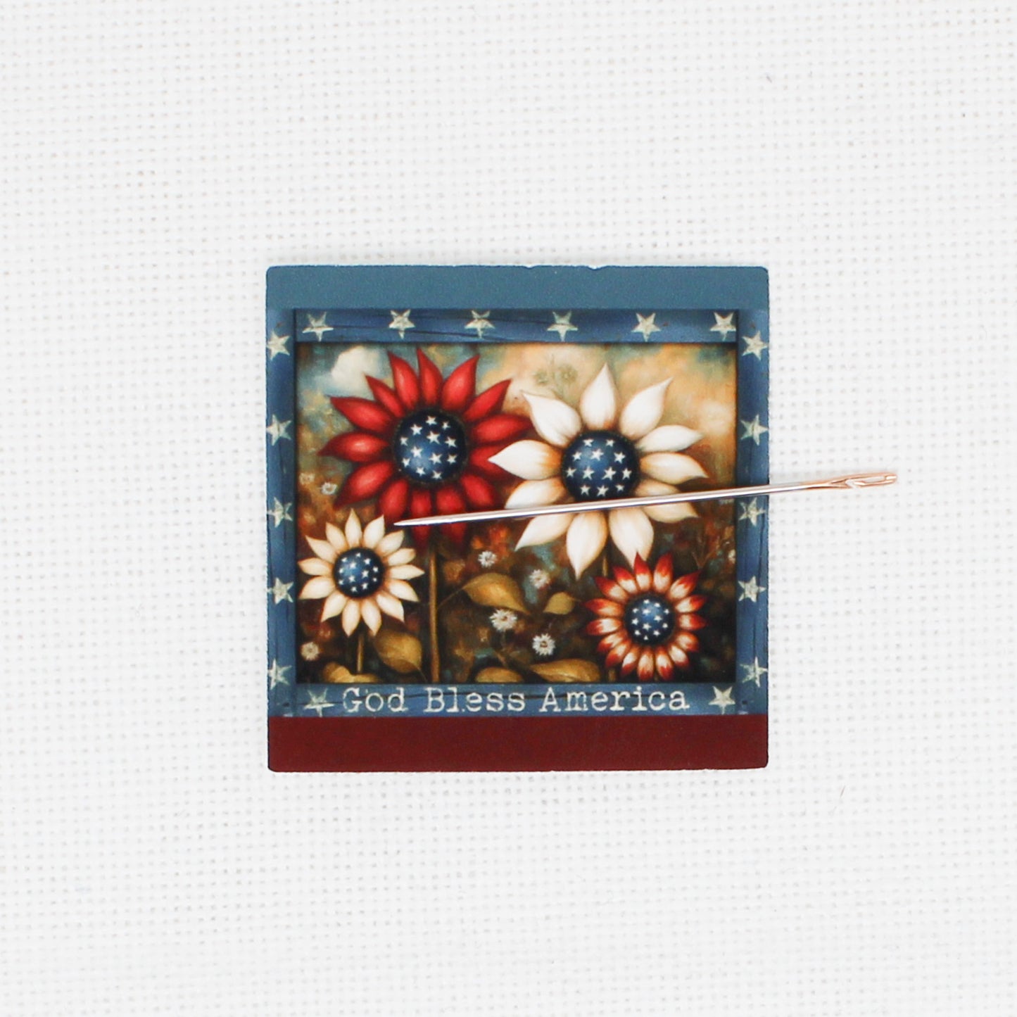 God Bless America Needle Minder