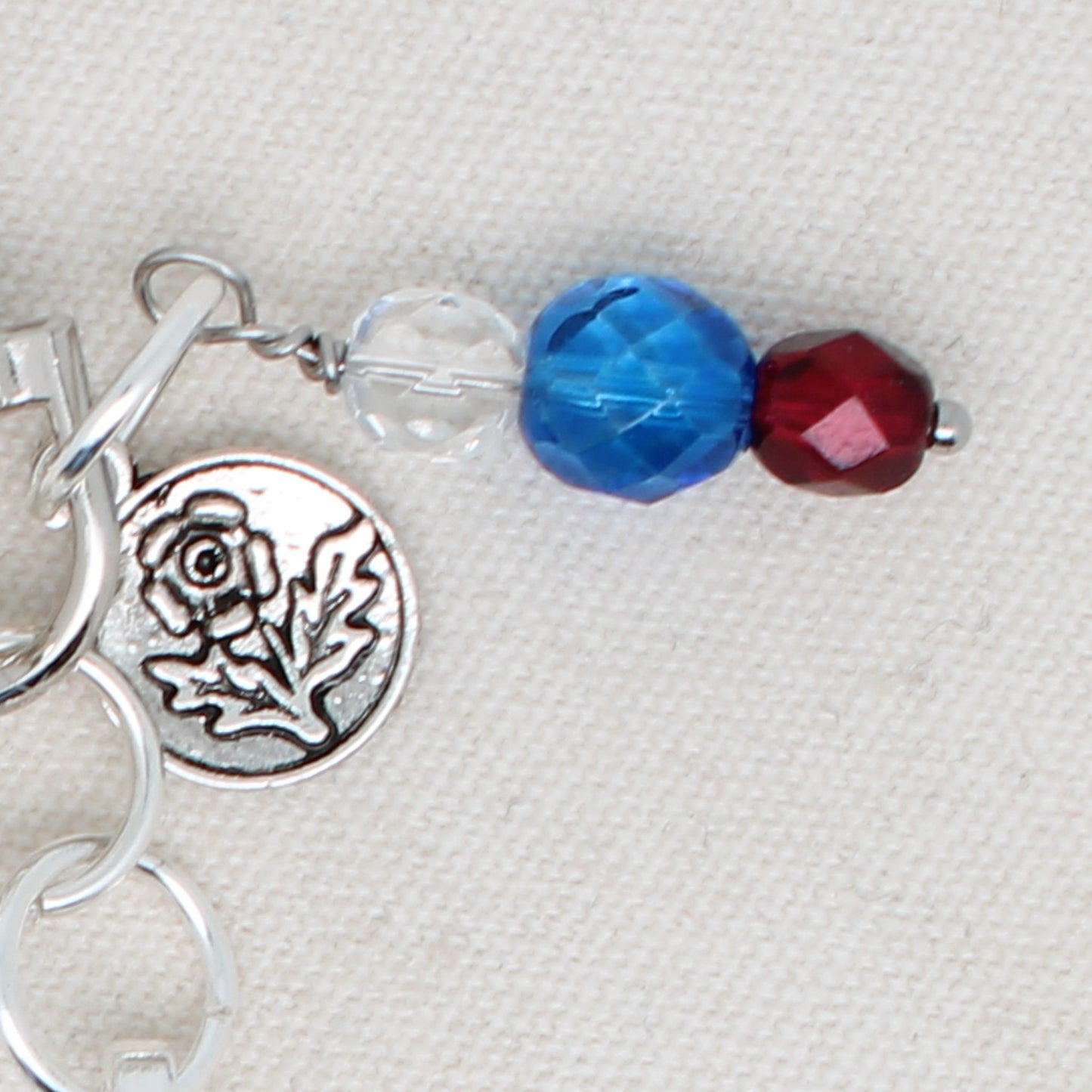Summer House Zipper Pull/ Mini-Fob