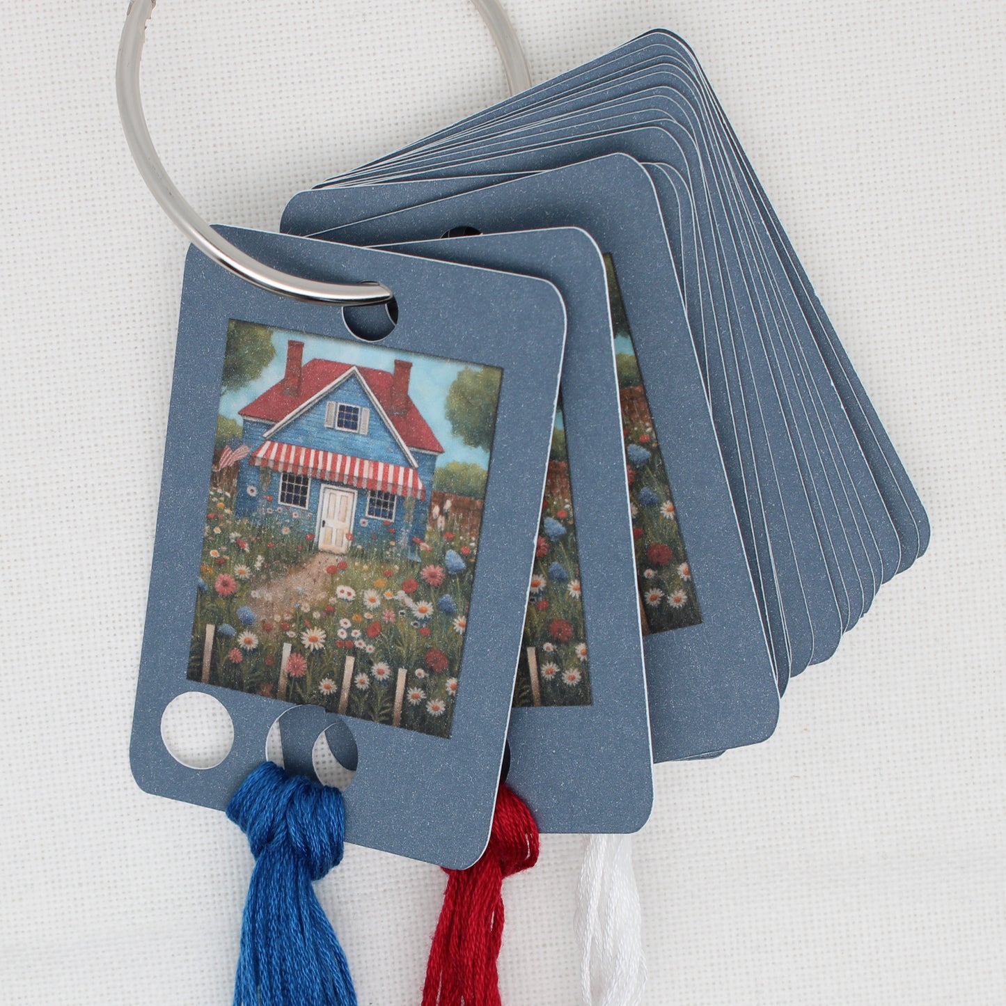 Summer House Floss Cards.- Pack Of 20 Cards