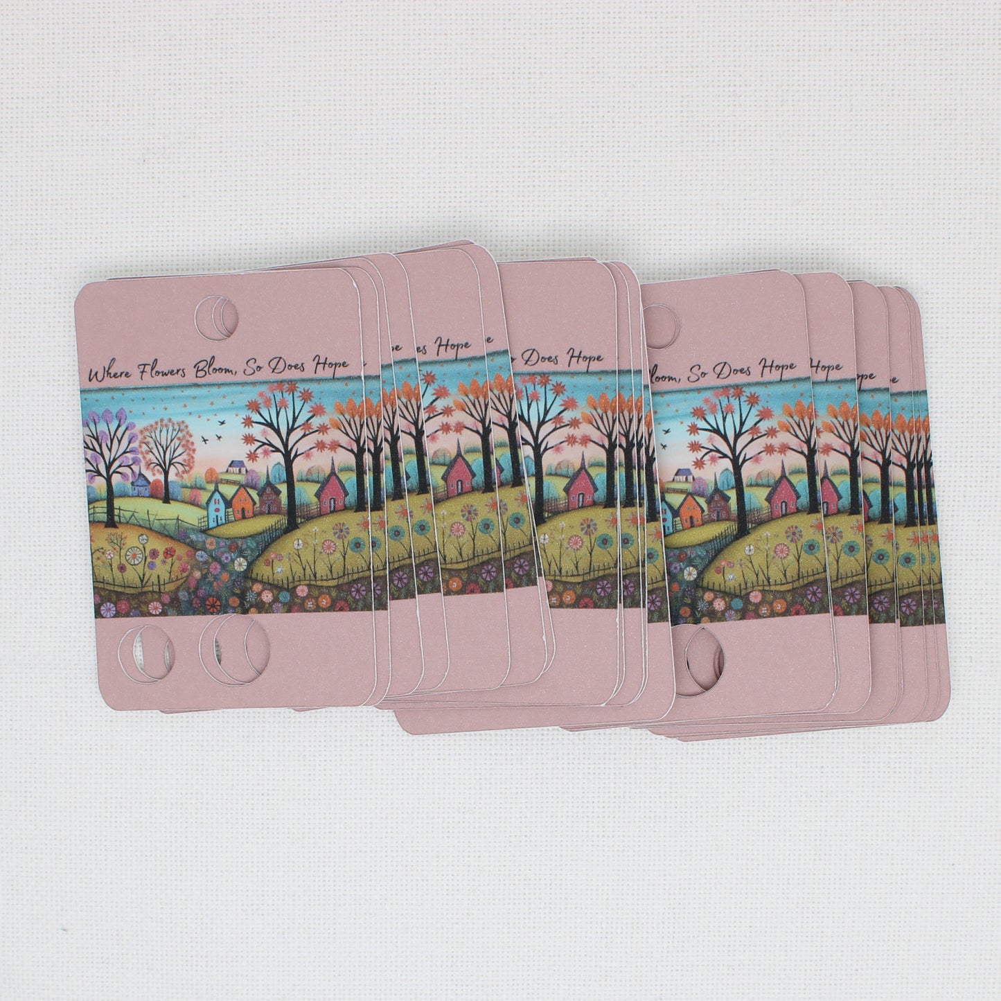 Where Flowers Bloom Floss Cards- Pack Of 20 Cards