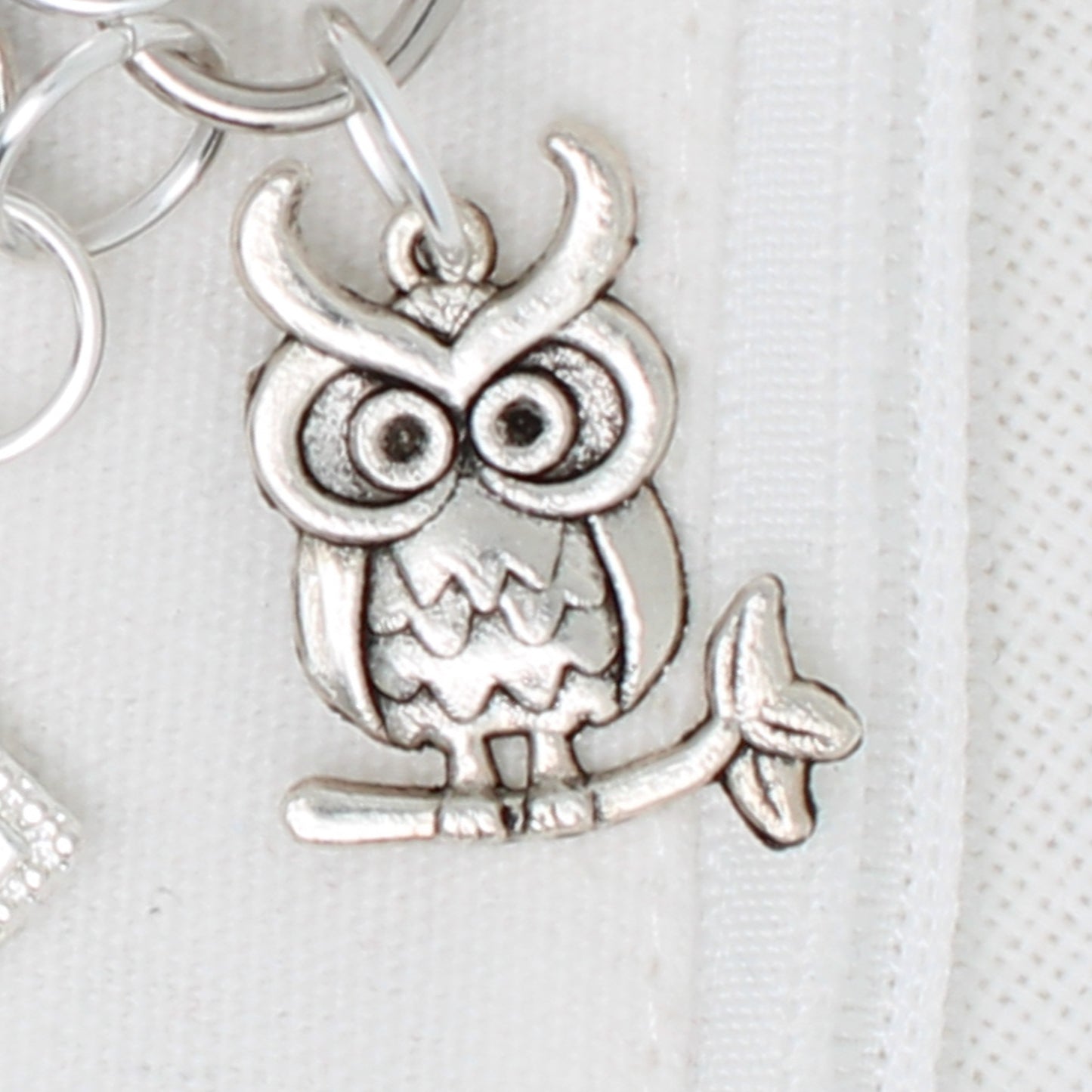 Owl And Jack Zipper Pull/ Mini-Fob