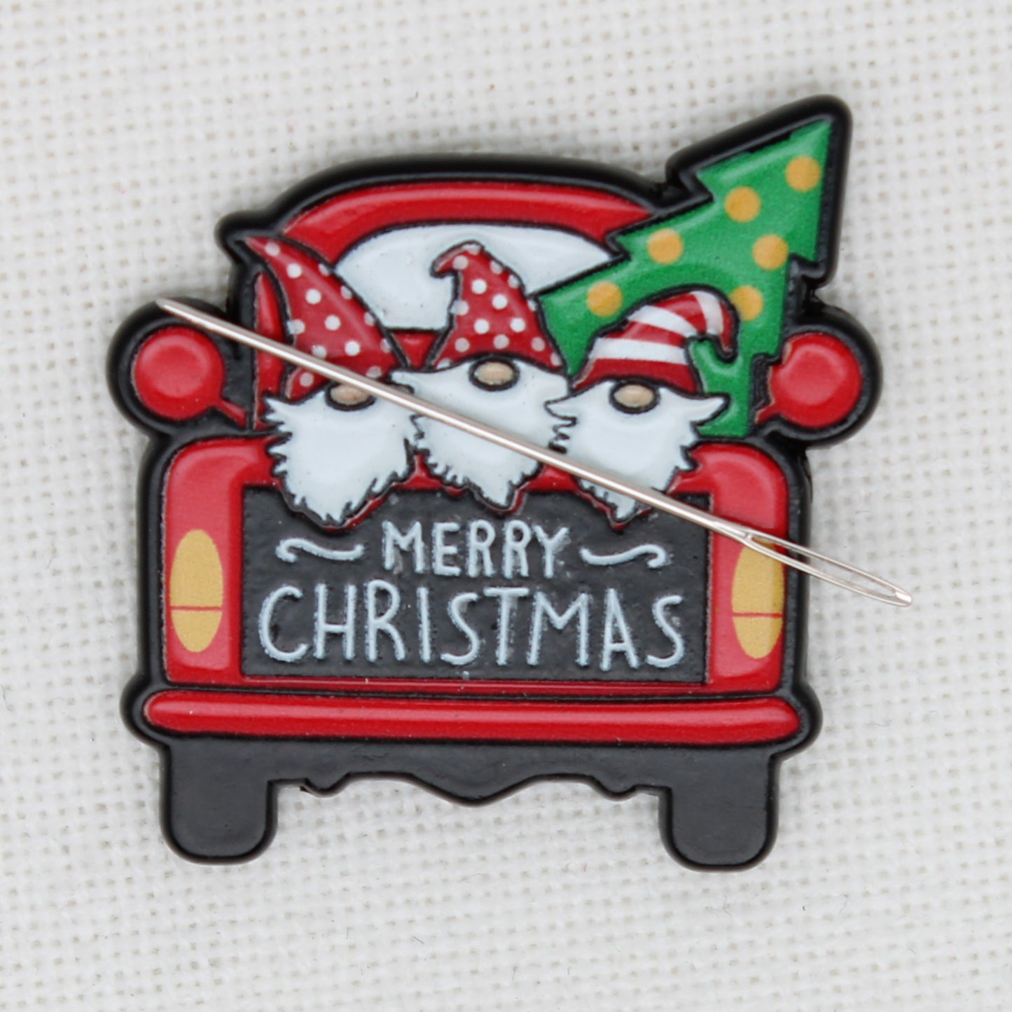 Christmas Gnomes Magnetic Needle Minder