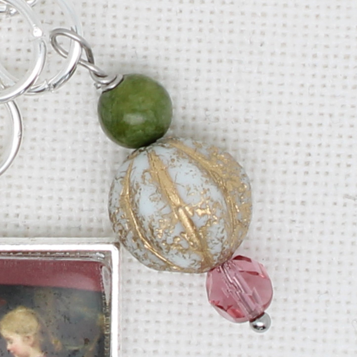 Christmas. Children Floss Ring