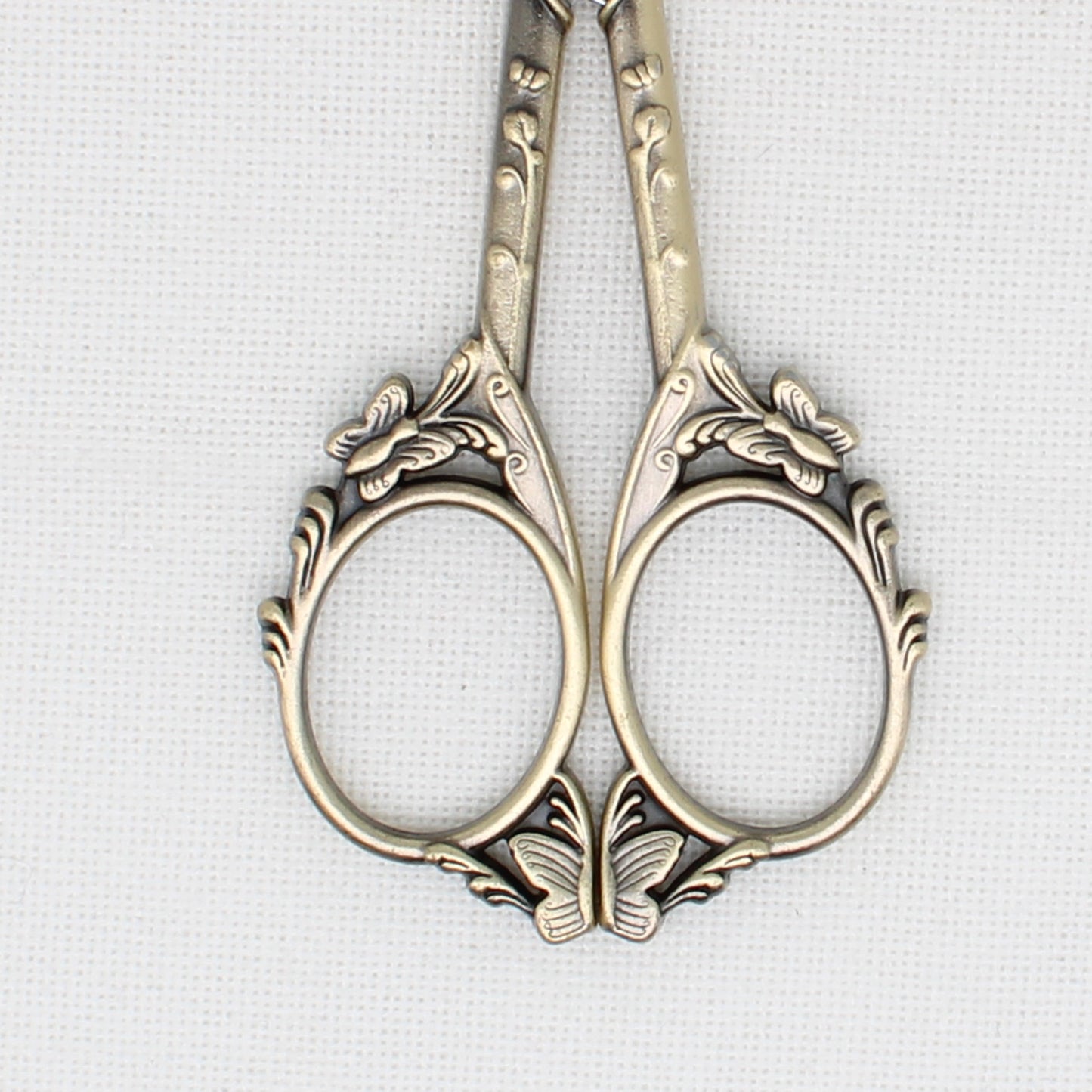 Gold Colored Butterfly Embroidery Scissors