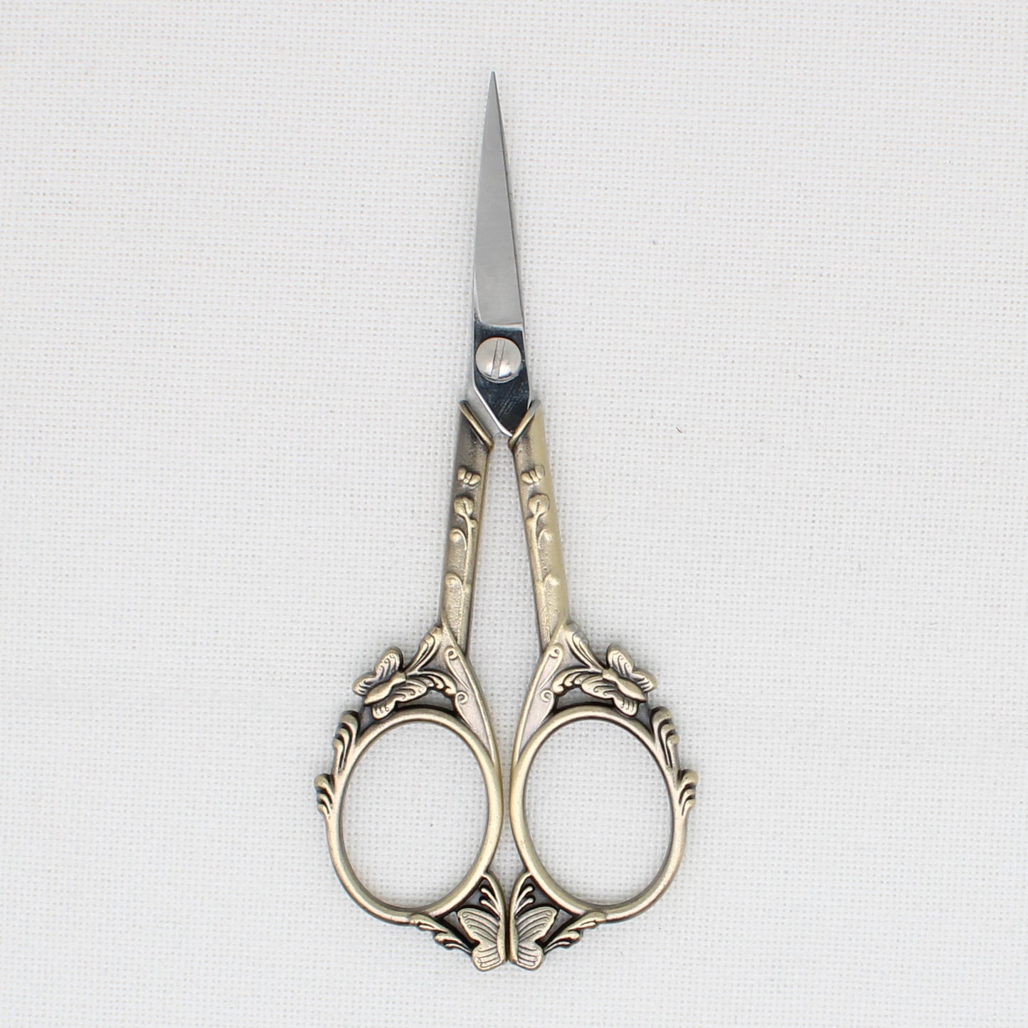 Gold Colored Butterfly Embroidery Scissors