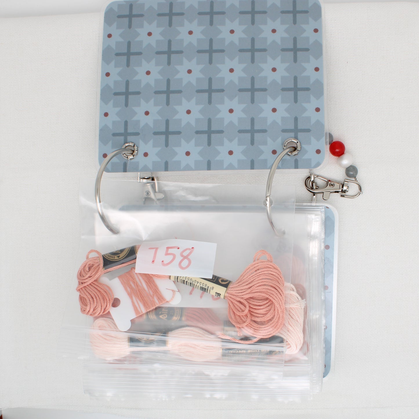 Christmas Sheep Floss Bag Book