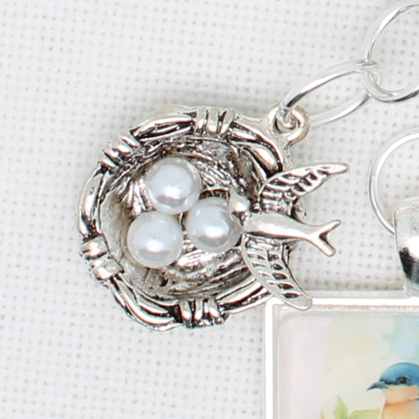 Easter Sunday Zipper Pull/ Mini-Fob