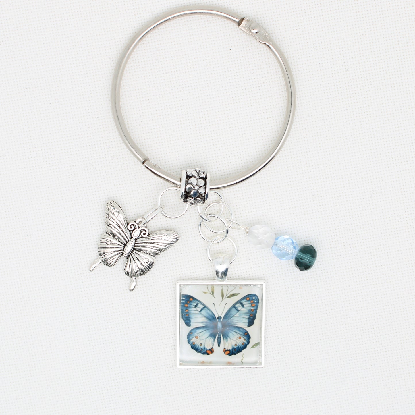Blue Whispers Floss Ring