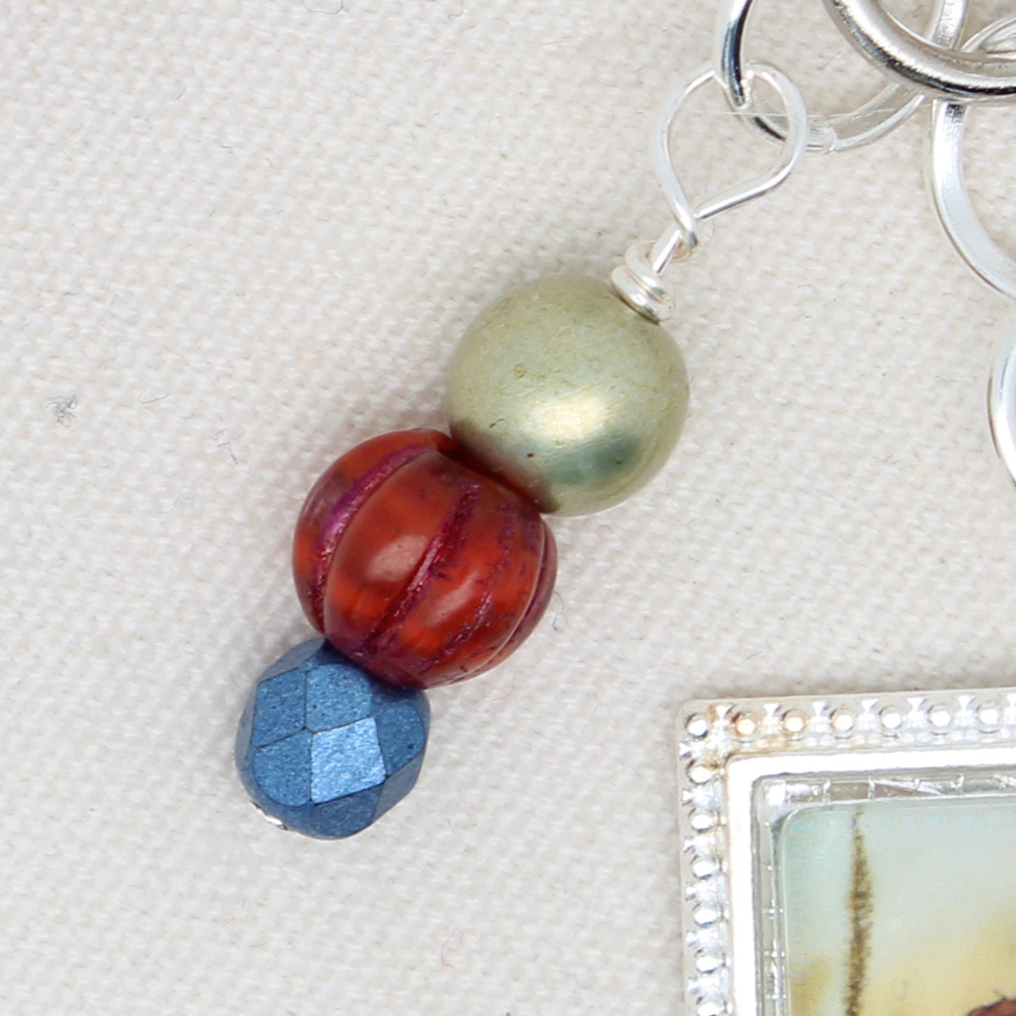 Autumn Things Zipper Pull/ Mini-Fob