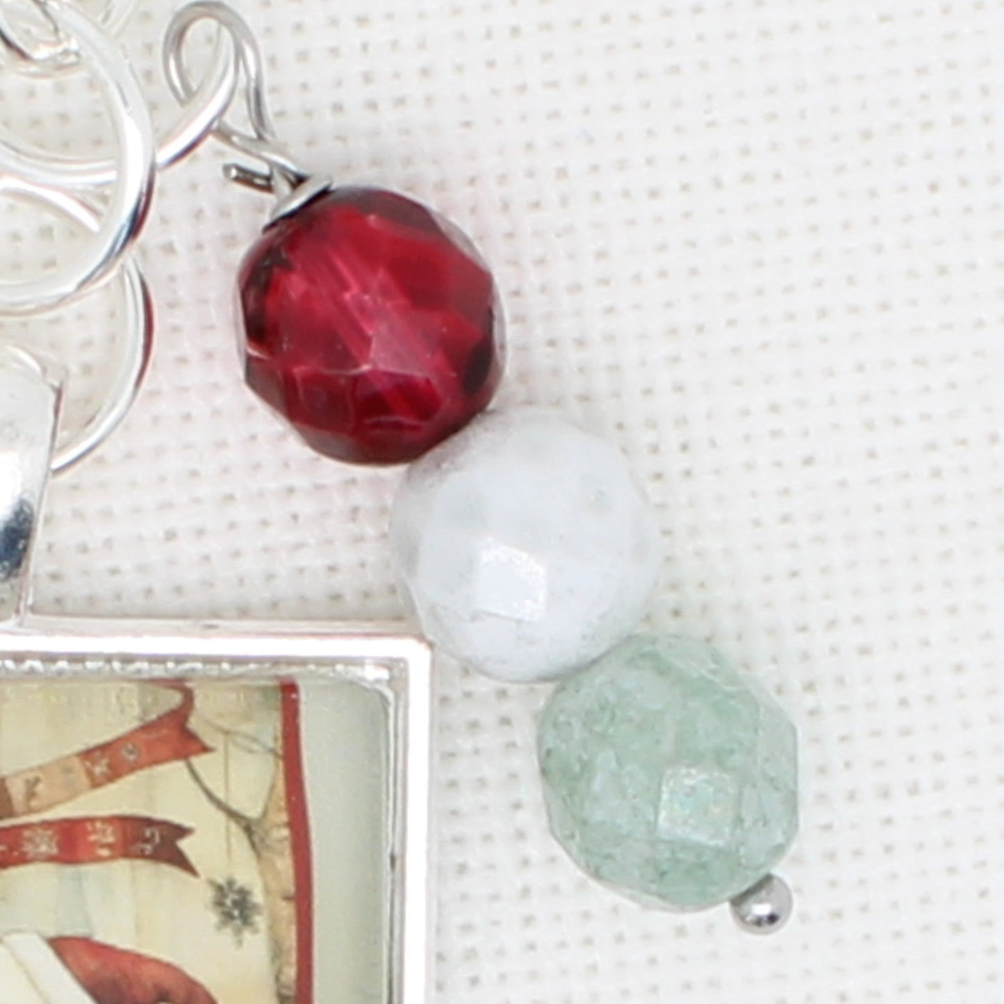 Christmas Woodlands Floss Ring