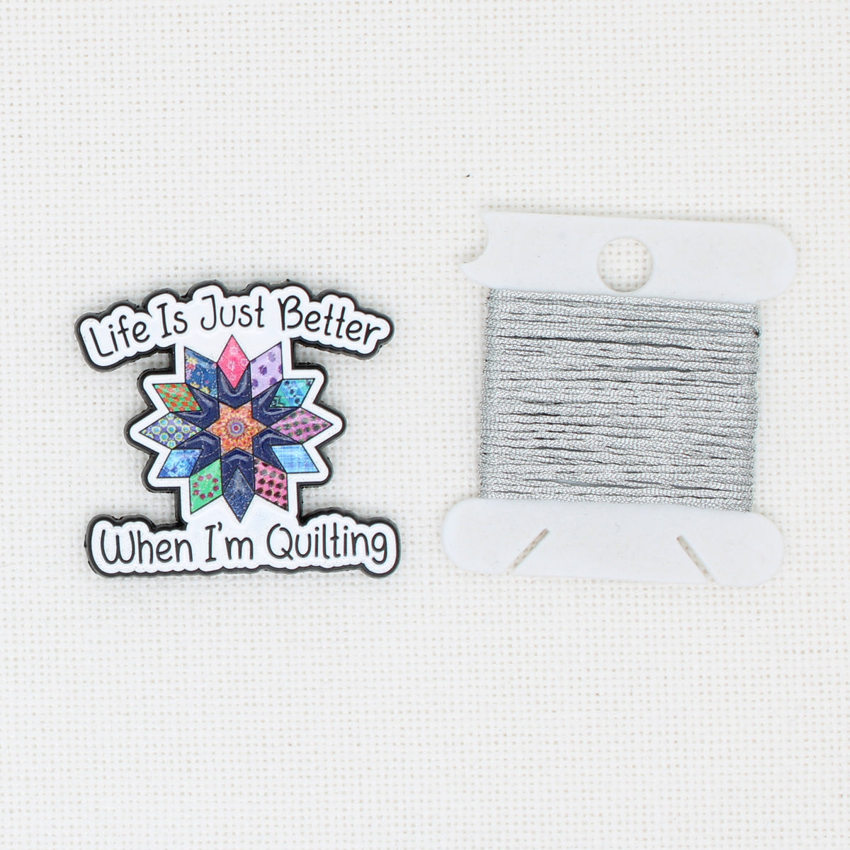 Quilting Enamel Magnetic Needle Minder For Cross Stitch