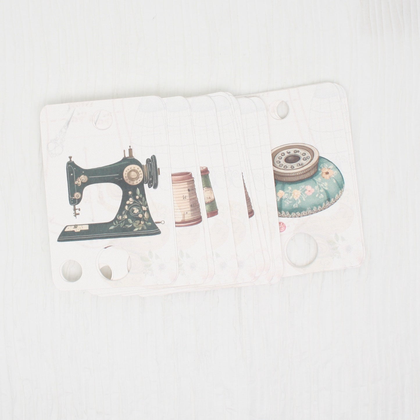 Sewing Machine Floss Cards- Pack Of 20 Cards