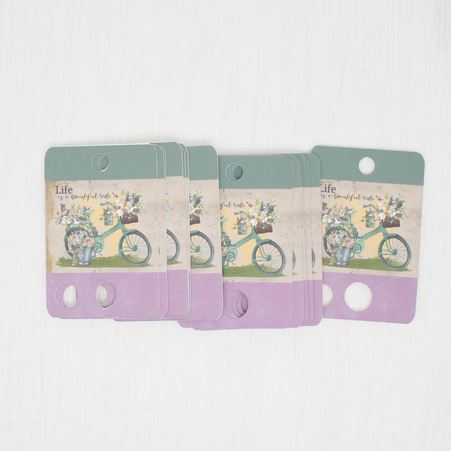 Life Is A Beautiful Ride Floss Cards- Pack Of 20 Cards