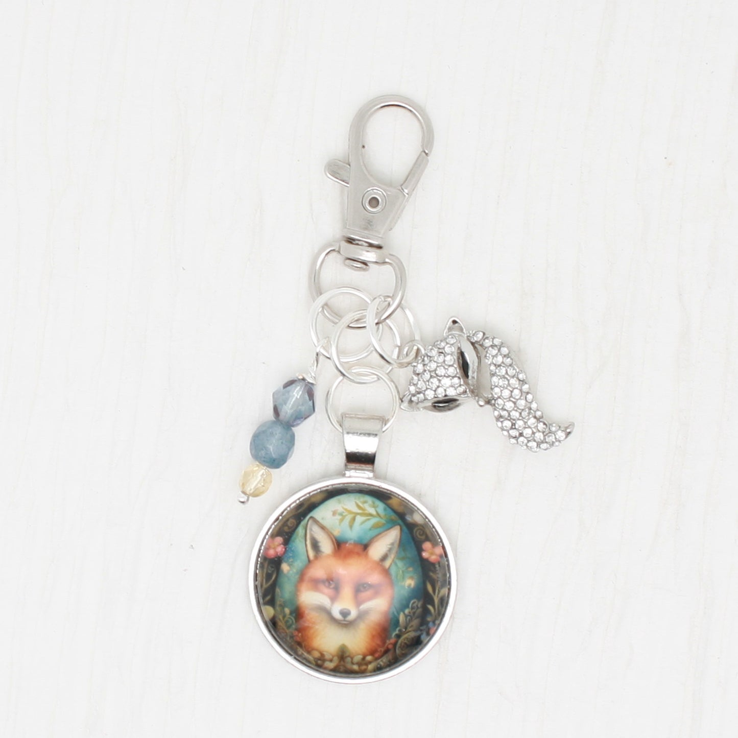 Golden Egg Animals Fox Zipper Pull/Mini-Fob