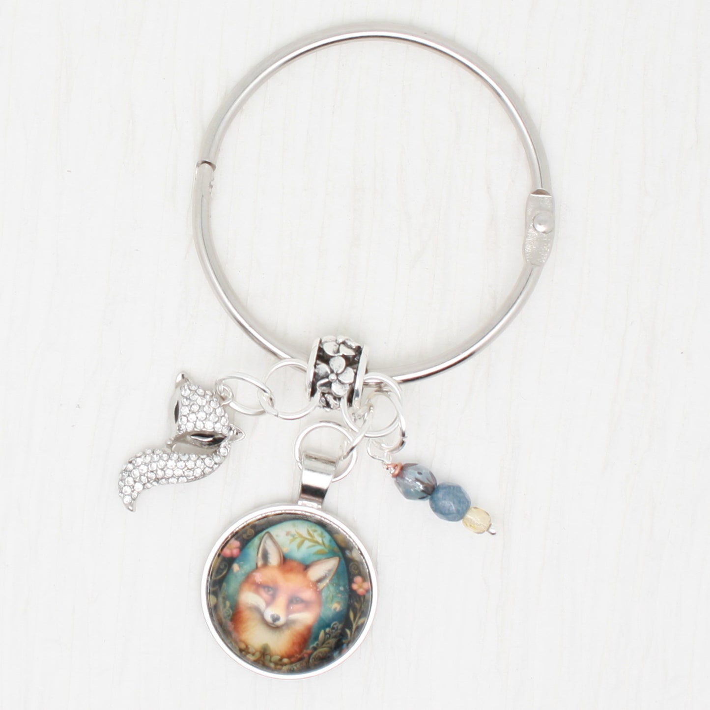 Golden Egg Animals Fox Floss Ring