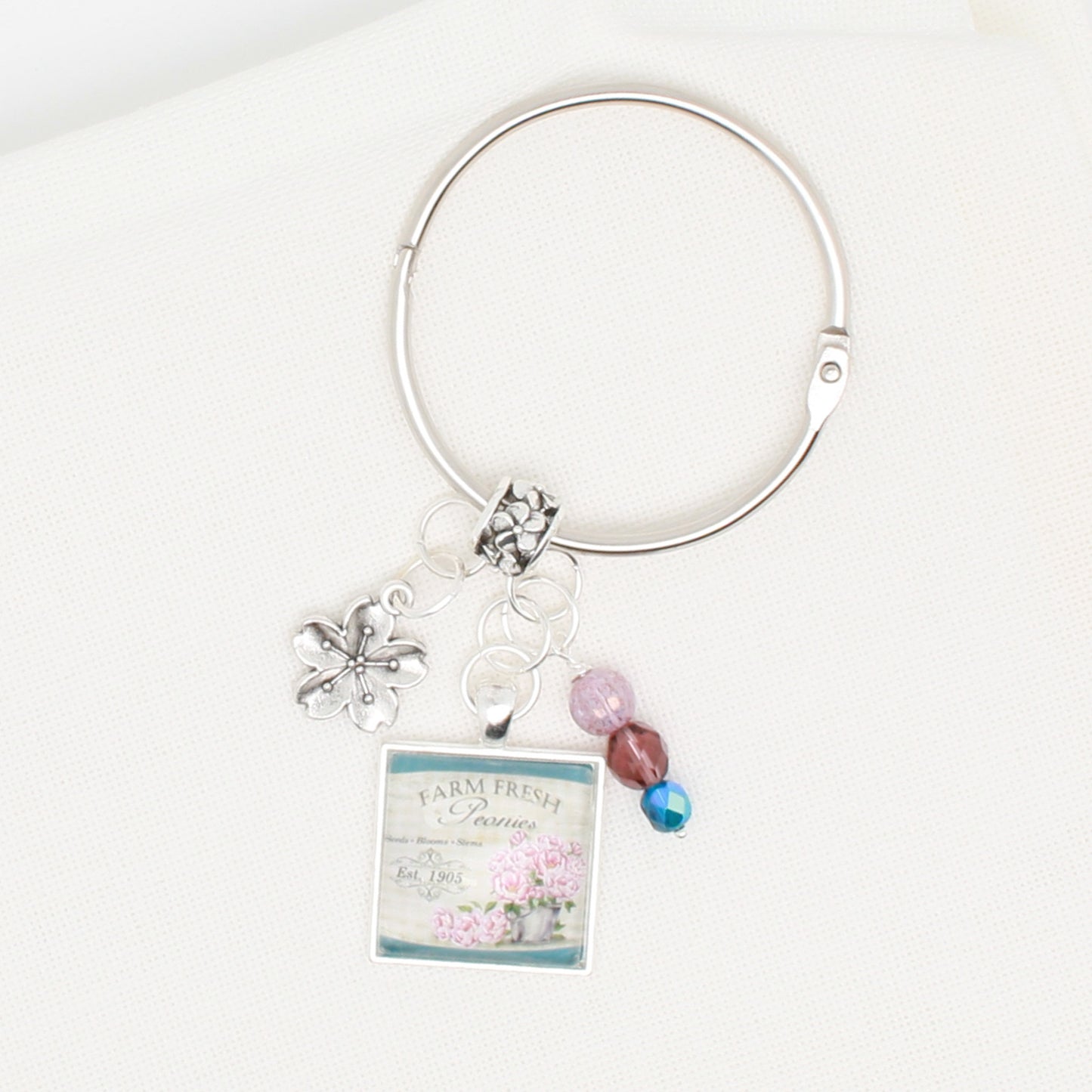 Peonies Floss Ring