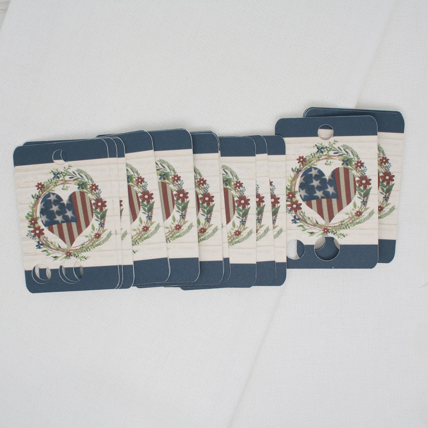 American Wreath Floss Cards- Pack Of 20 Cards