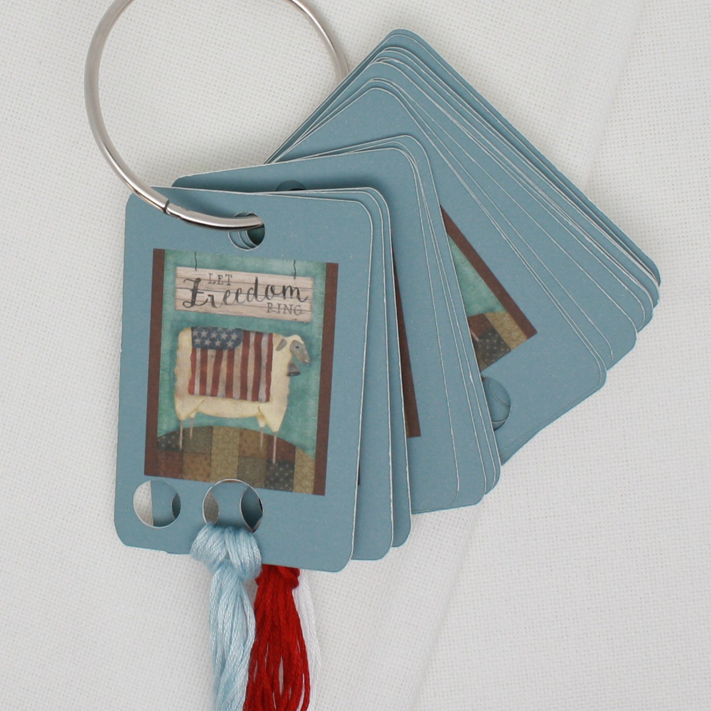 Let Freedom Ring Floss Cards - Pack Of 20 Cards