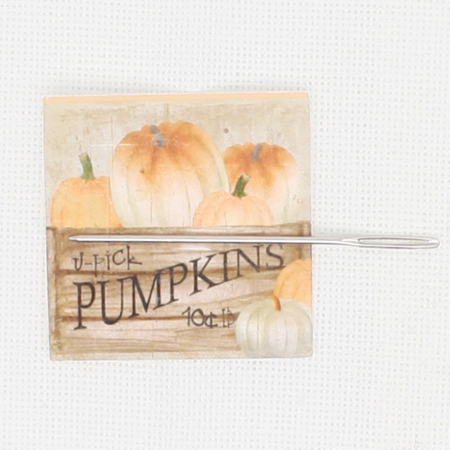 Pick Your Pumpkin Needle Minder