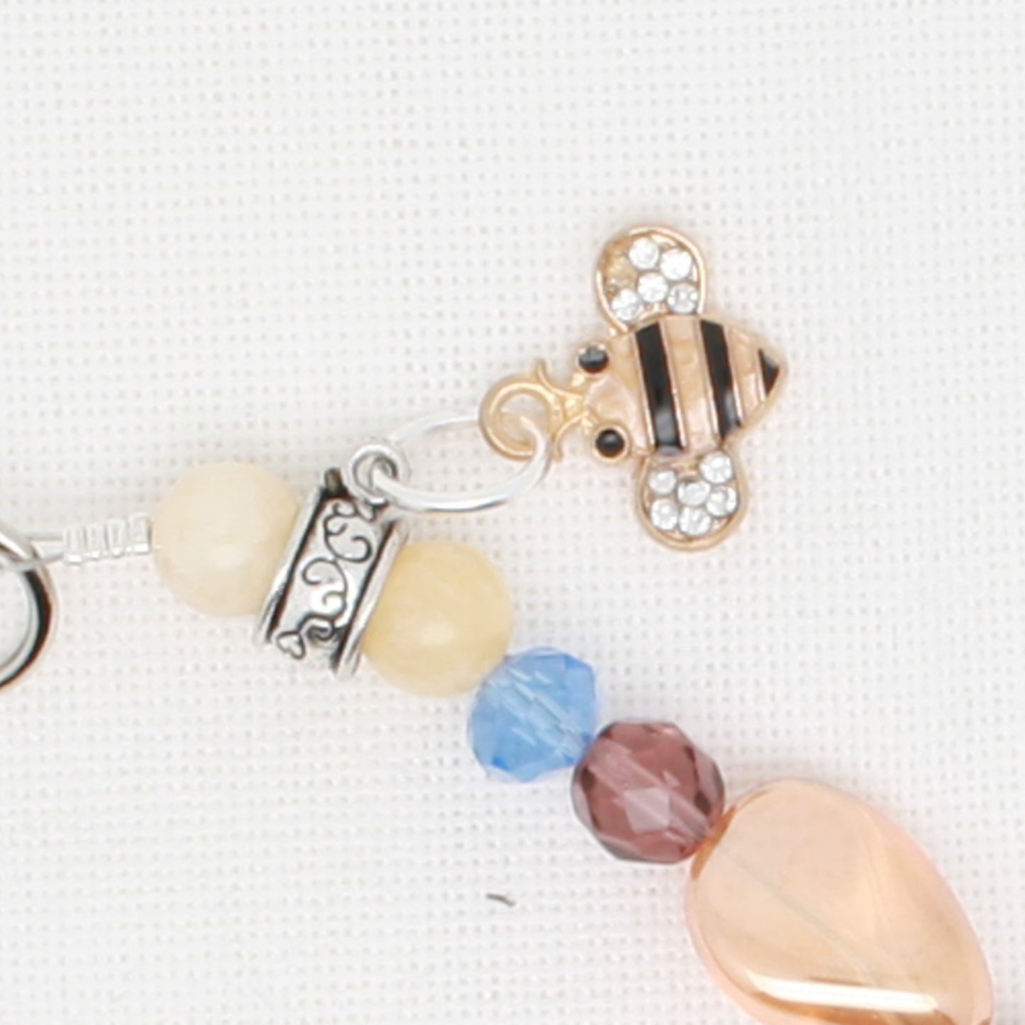 Honey Bee Scissor Fob