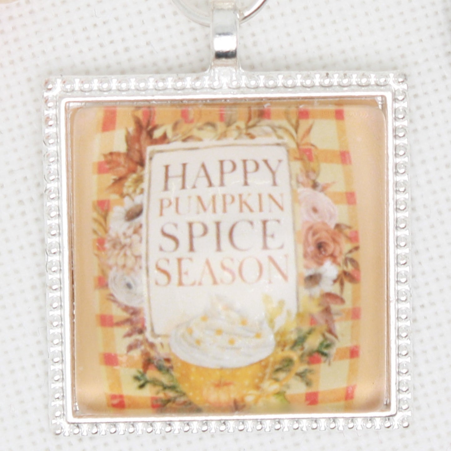 Pumpkin and Spice Floss Ring