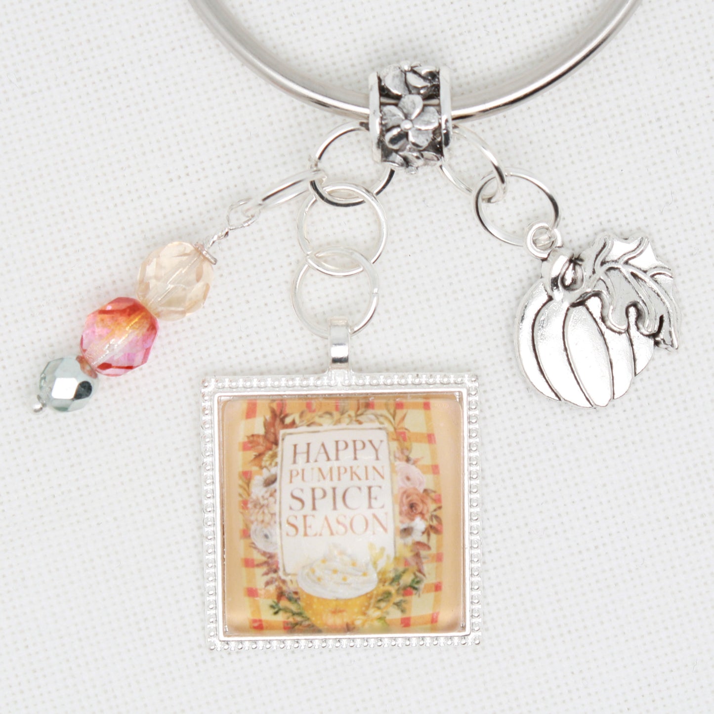 Pumpkin and Spice Floss Ring