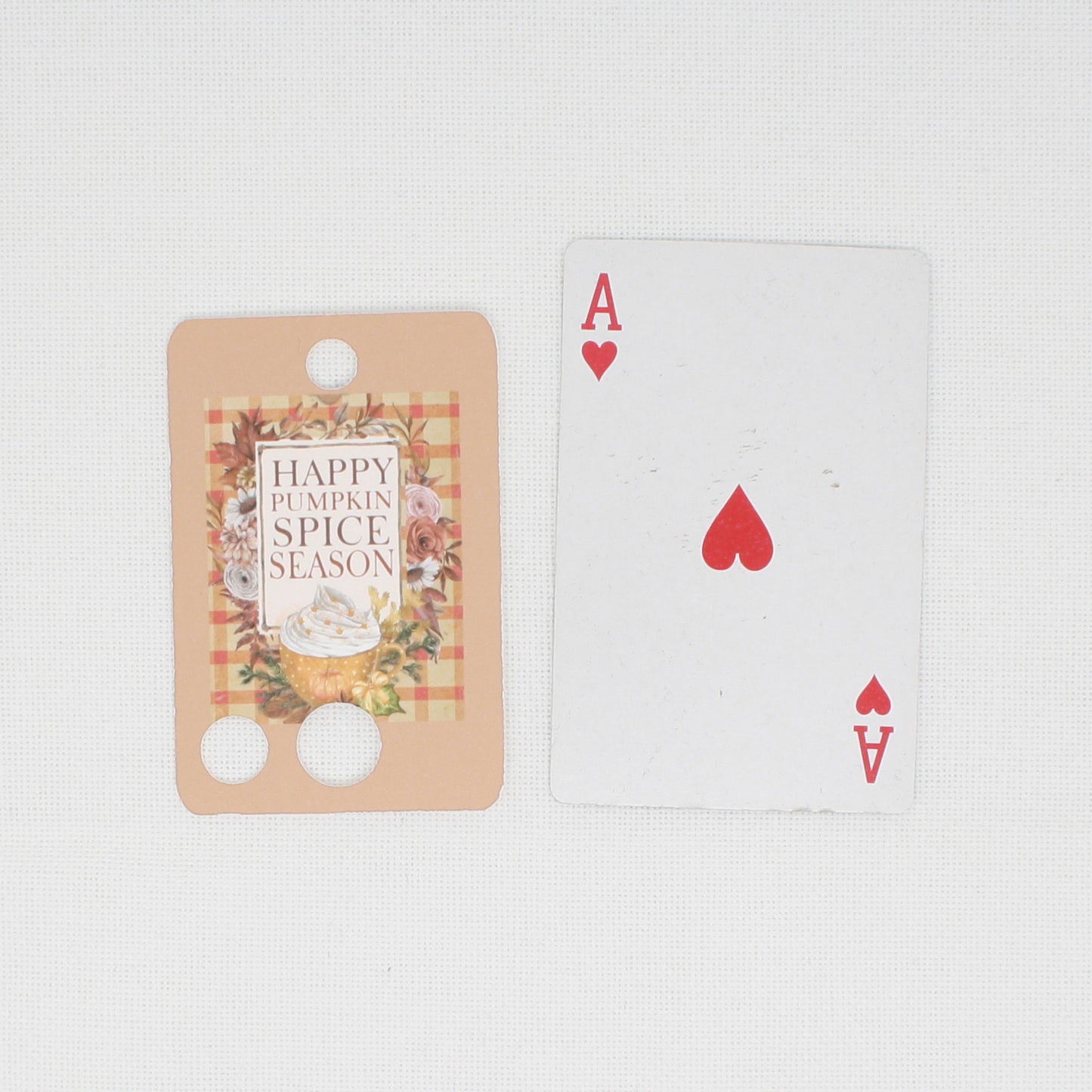Pumpkin Spice Season Floss Cards.- Pack Of 20 Cards