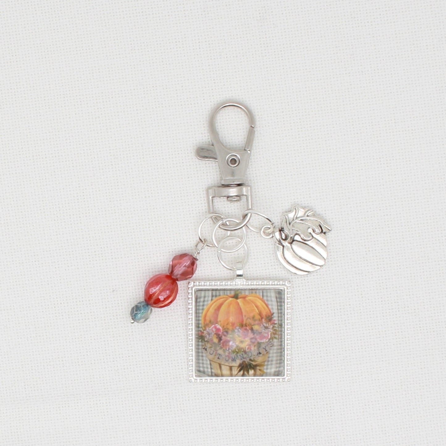 Autumn Days Zipper Pull/ Mini- Fob