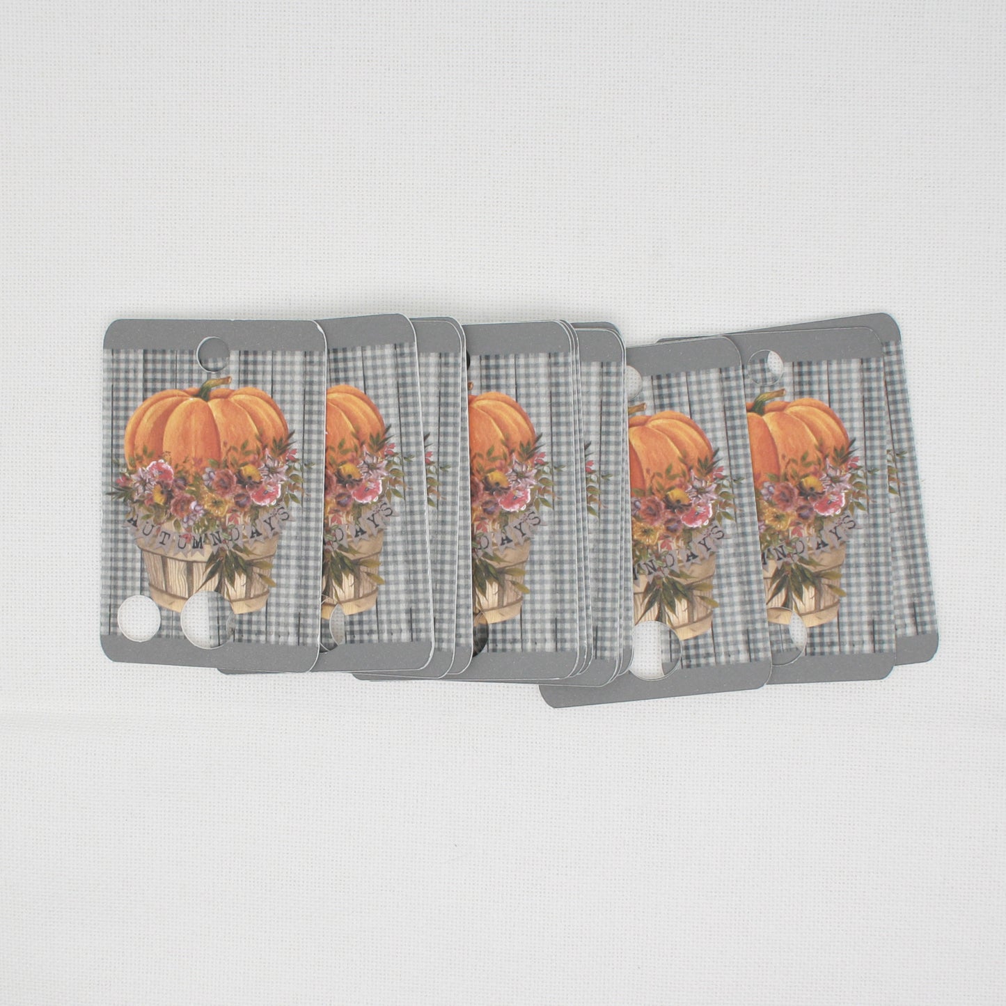 Autumn Days Floss Cards.- Pack Of 20 Cards