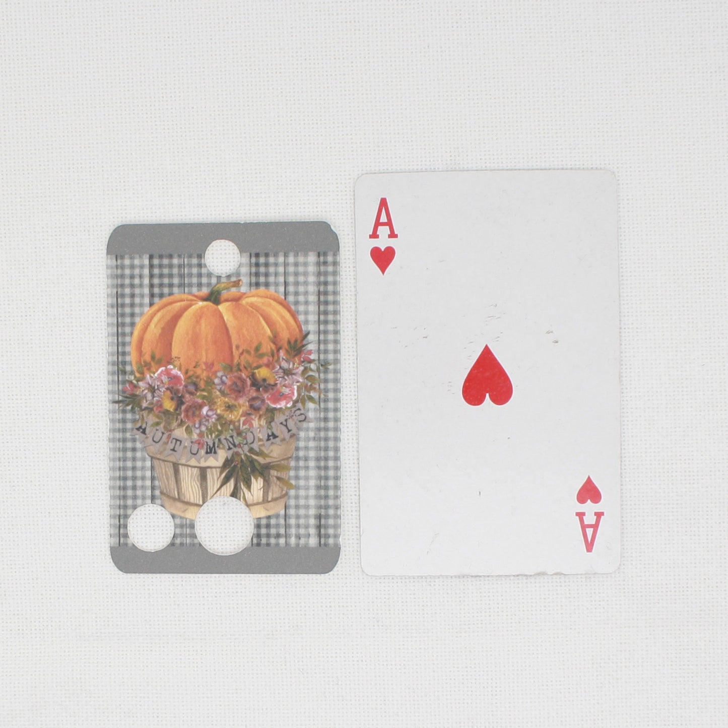 Autumn Days Floss Cards.- Pack Of 20 Cards