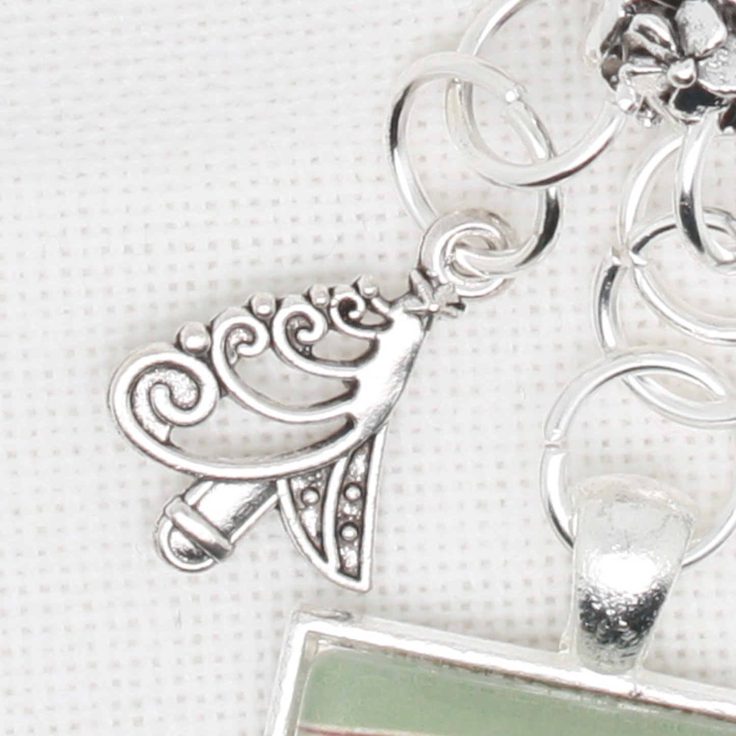 Christmas Tree Farm Floss Ring