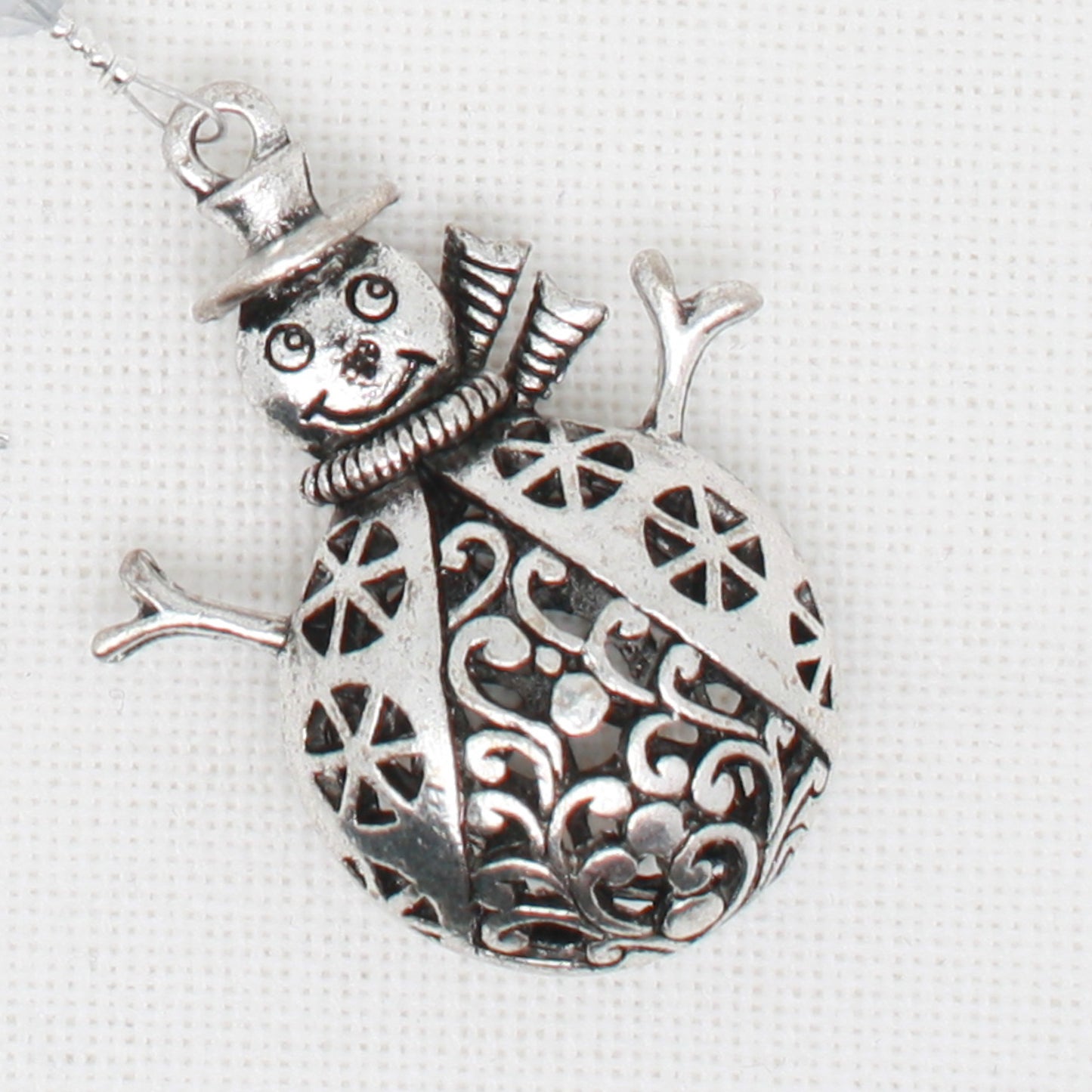 Snowman Scissor Fob