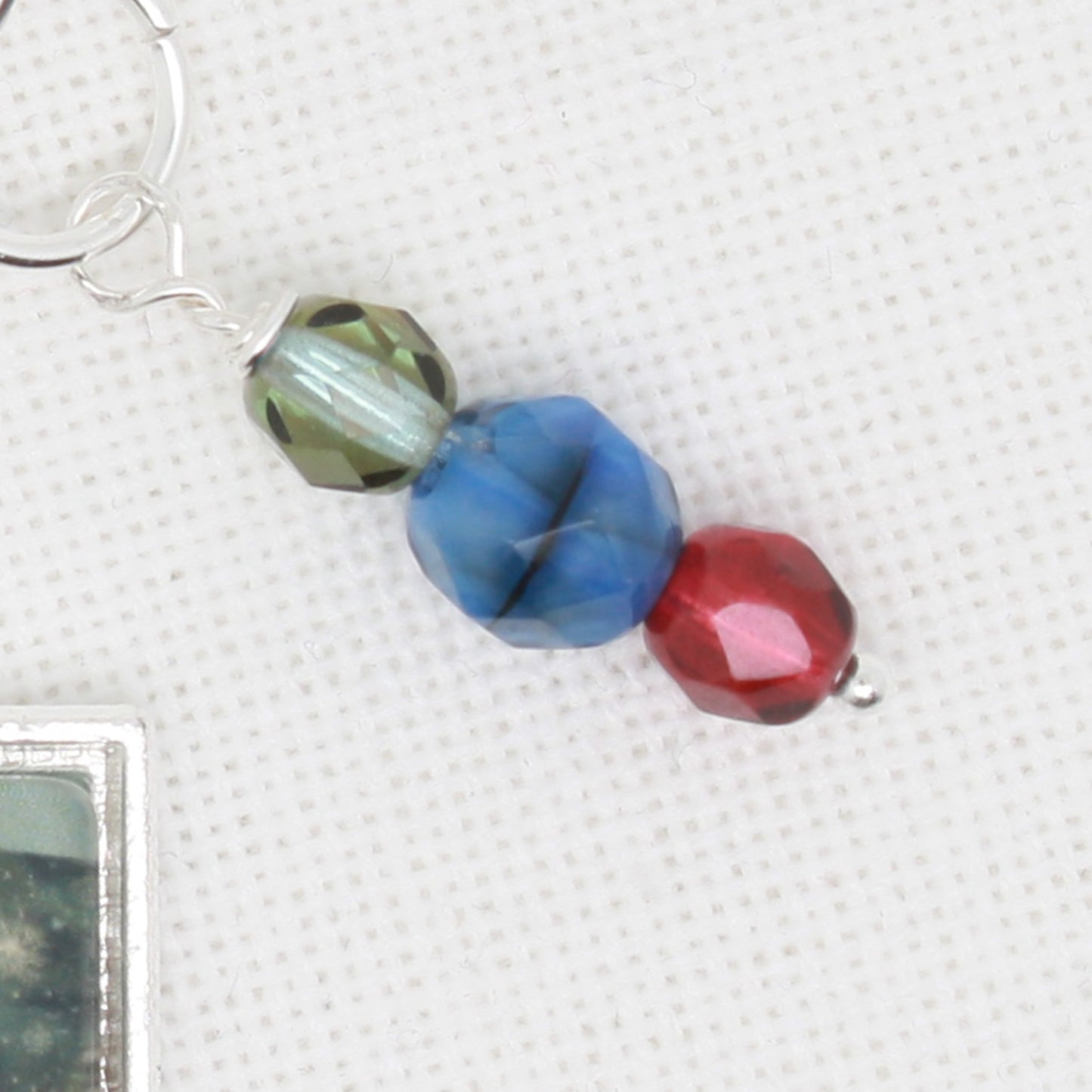 Christmas Village Floss Ring