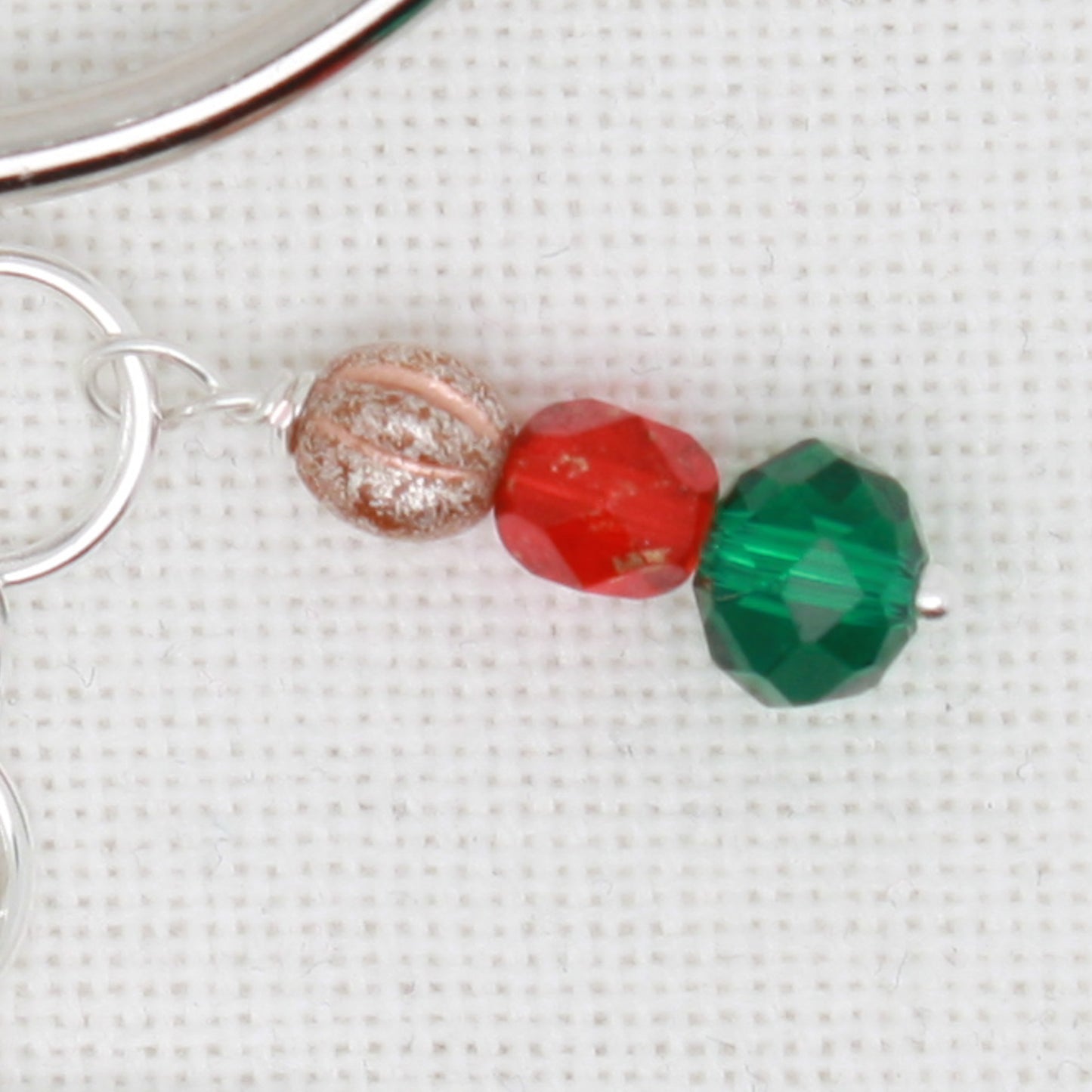 Christmas Bird Floss Ring