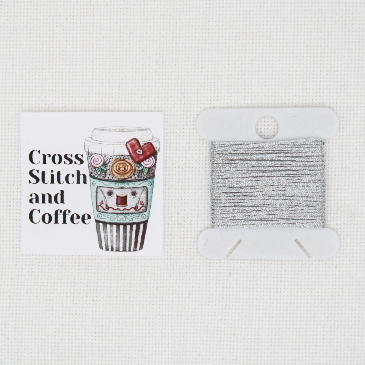 Cross Stitch And Coffee Needle Minder