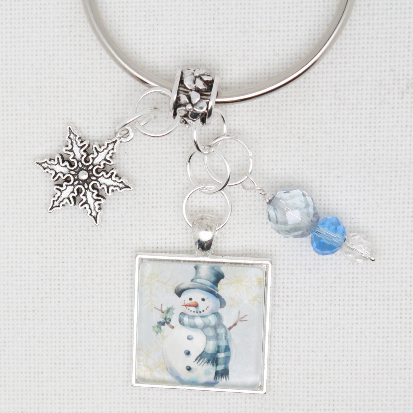 Snowman Floss Ring
